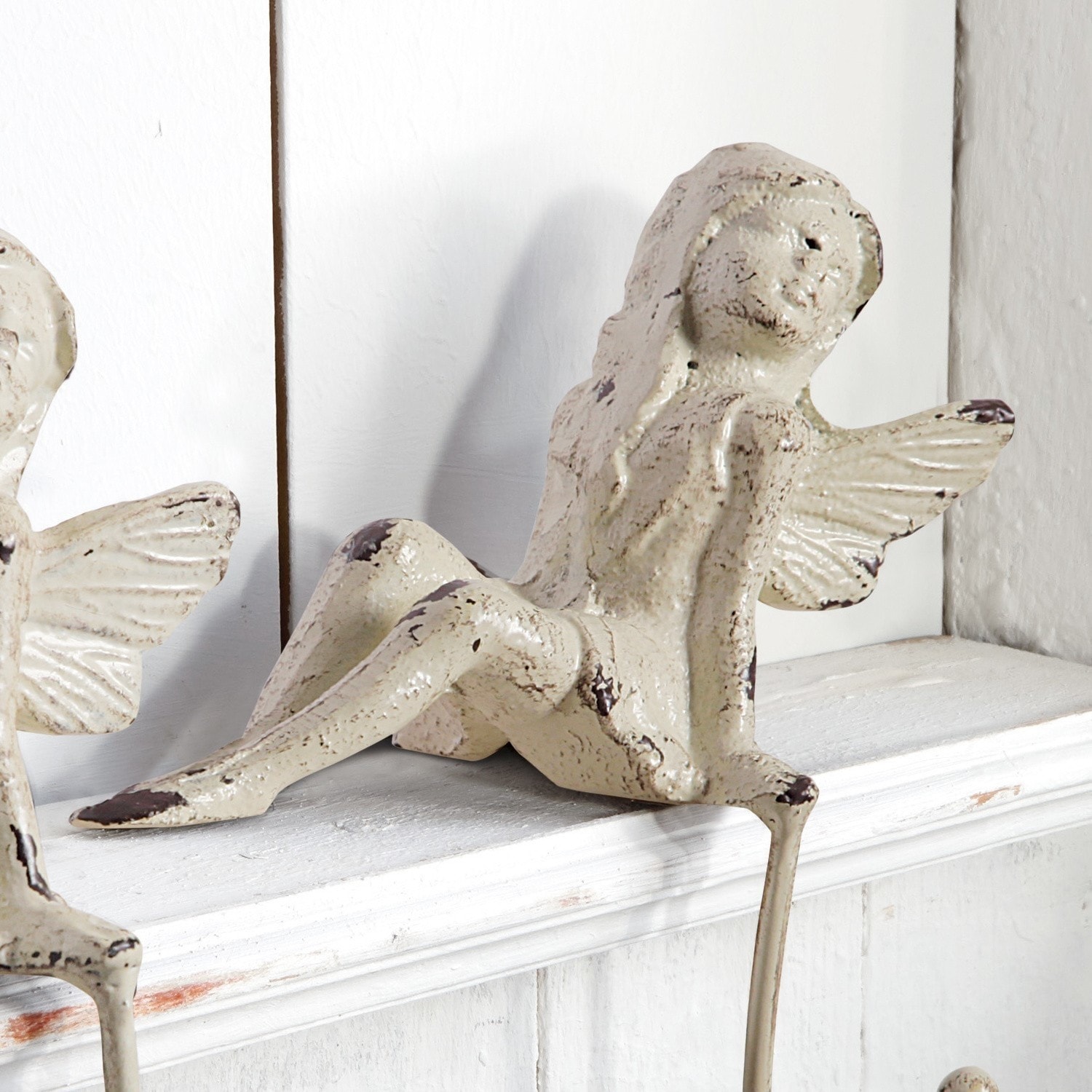 Coppia di ganci a forma di elfi Angel