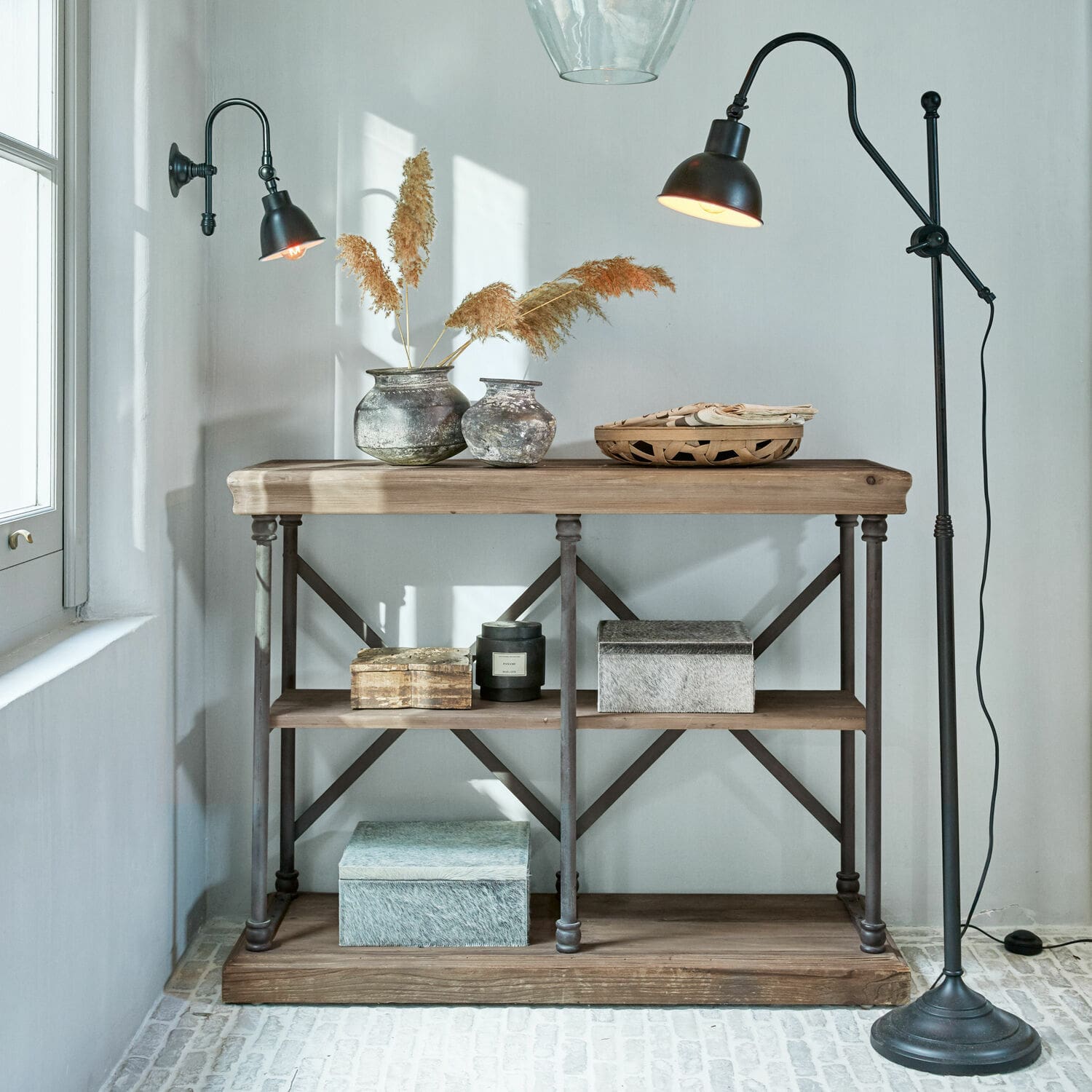 Lampada a stelo Marres