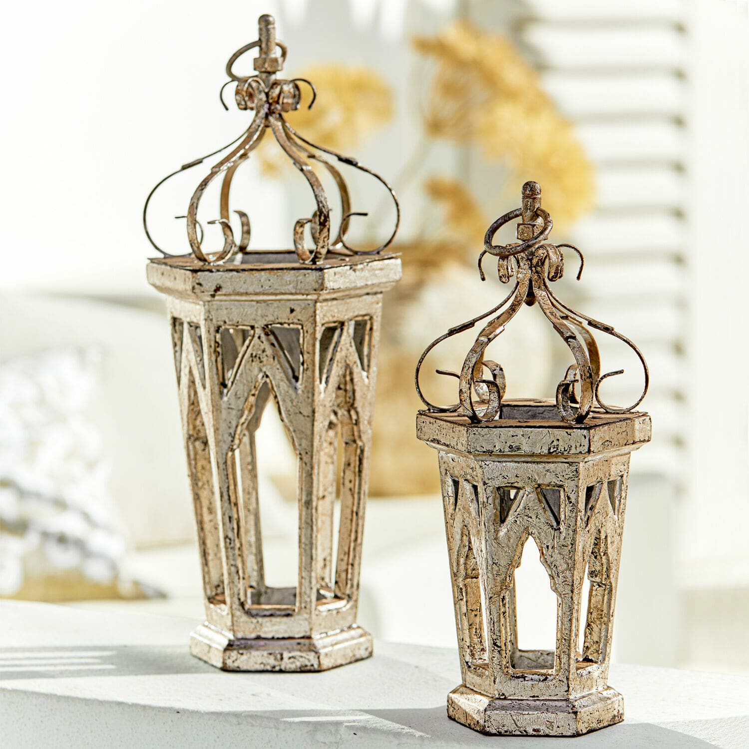 Coppia di oggetti decorativi Morvant