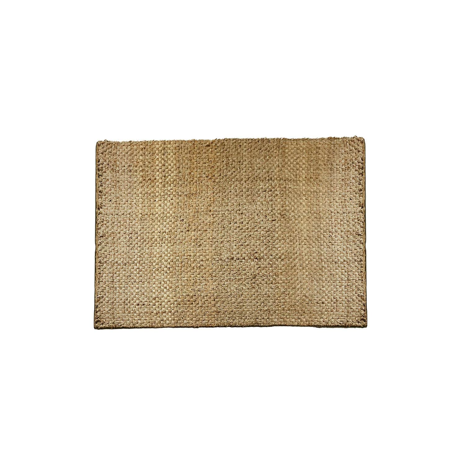 Tappeto Daoukro Tappeto rettangolare in juta naturale beige, ideale per interni ecologici