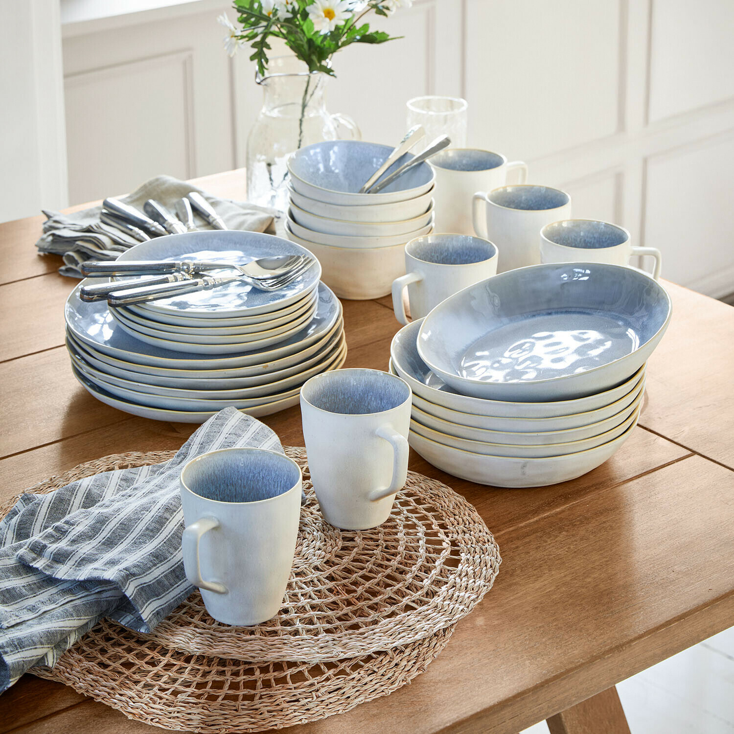 Set di 30 stoviglie Vionette