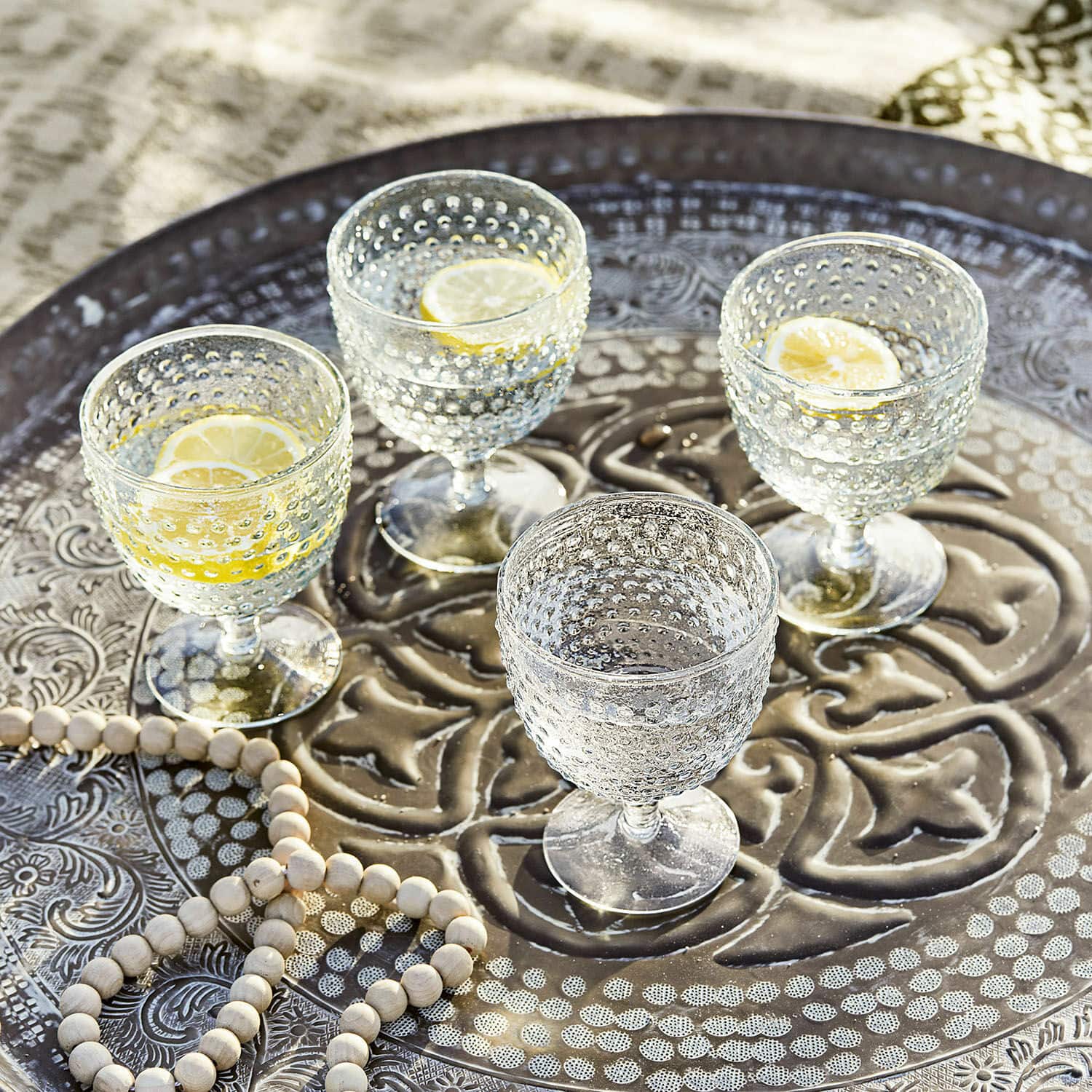 Set di 4 bicchieri Tahani