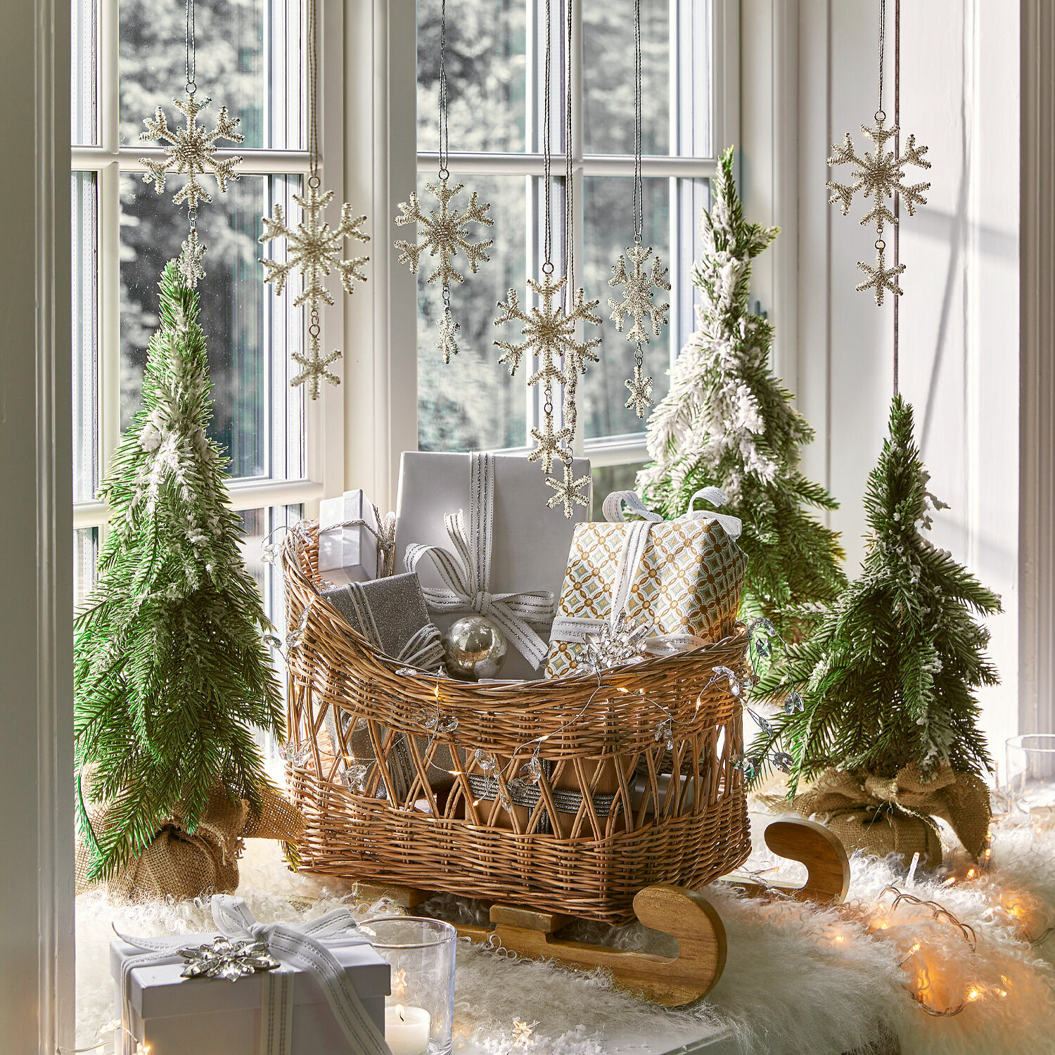 Set di 3 alberelli decorativi Selitor