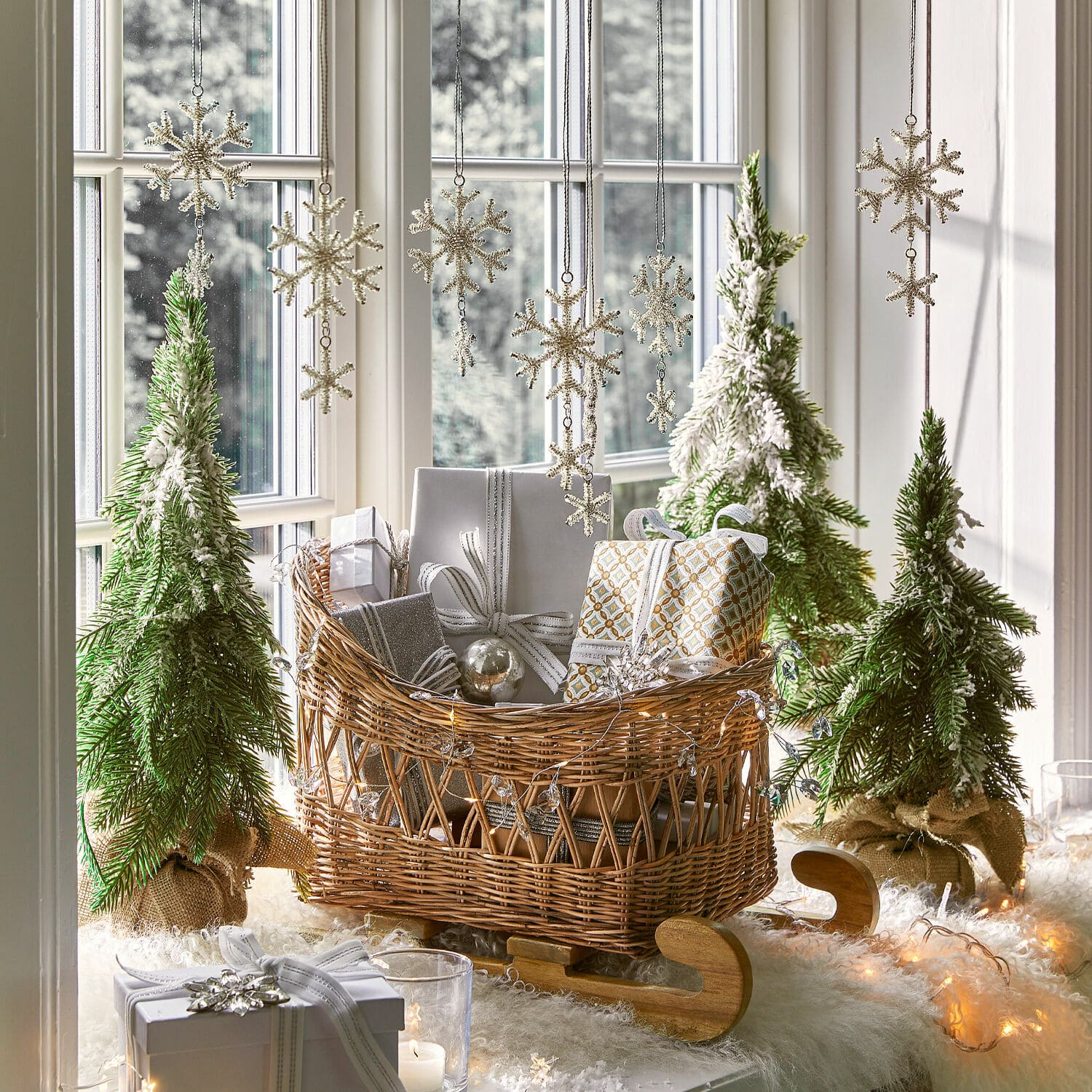 Set di 3 alberelli decorativi Selitor