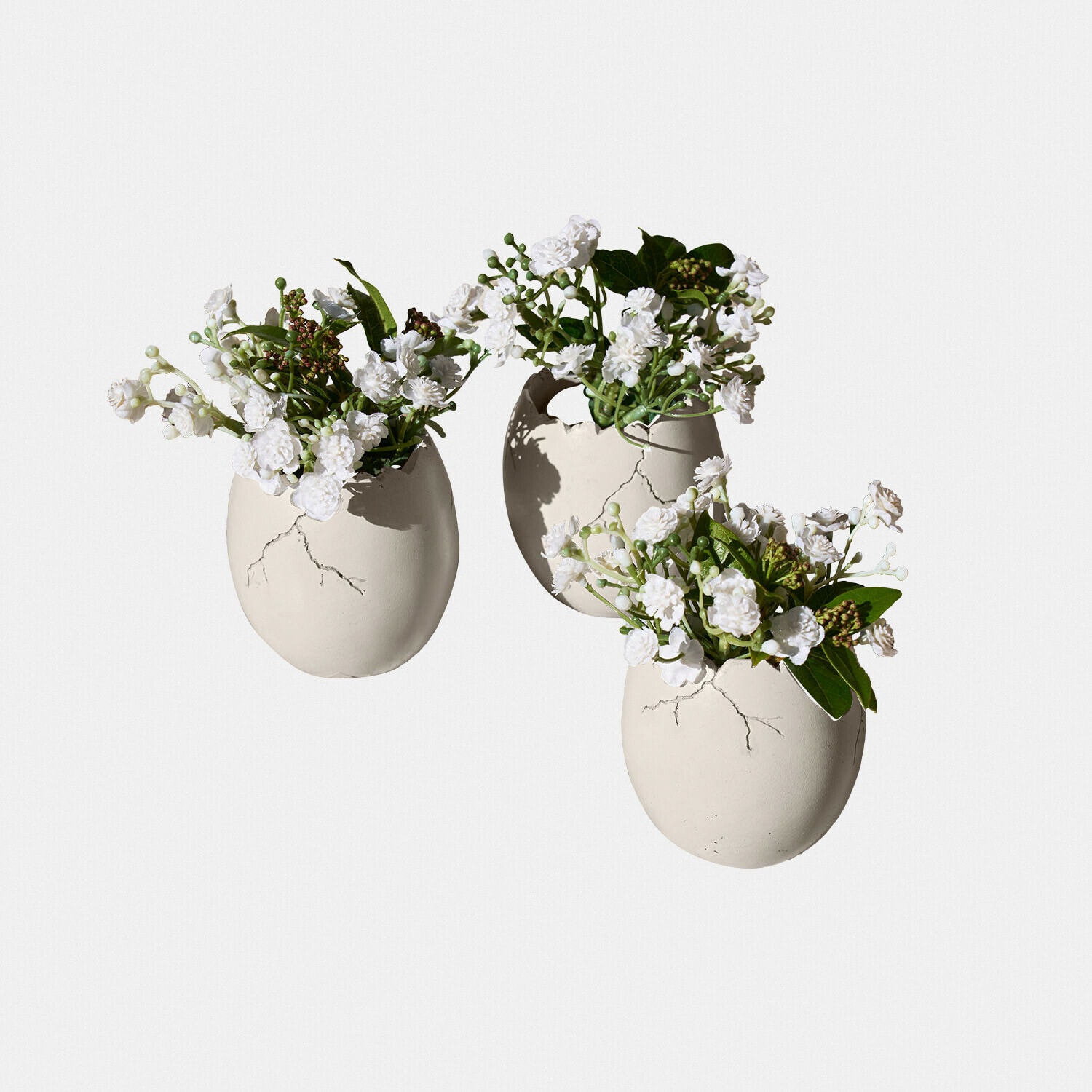Set di 3 uova decorative Waverlye