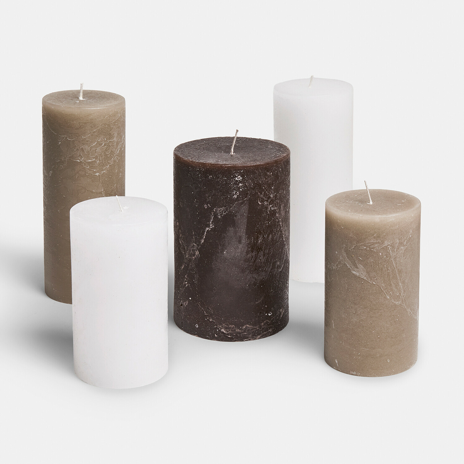 Set di 5 candele Panagra