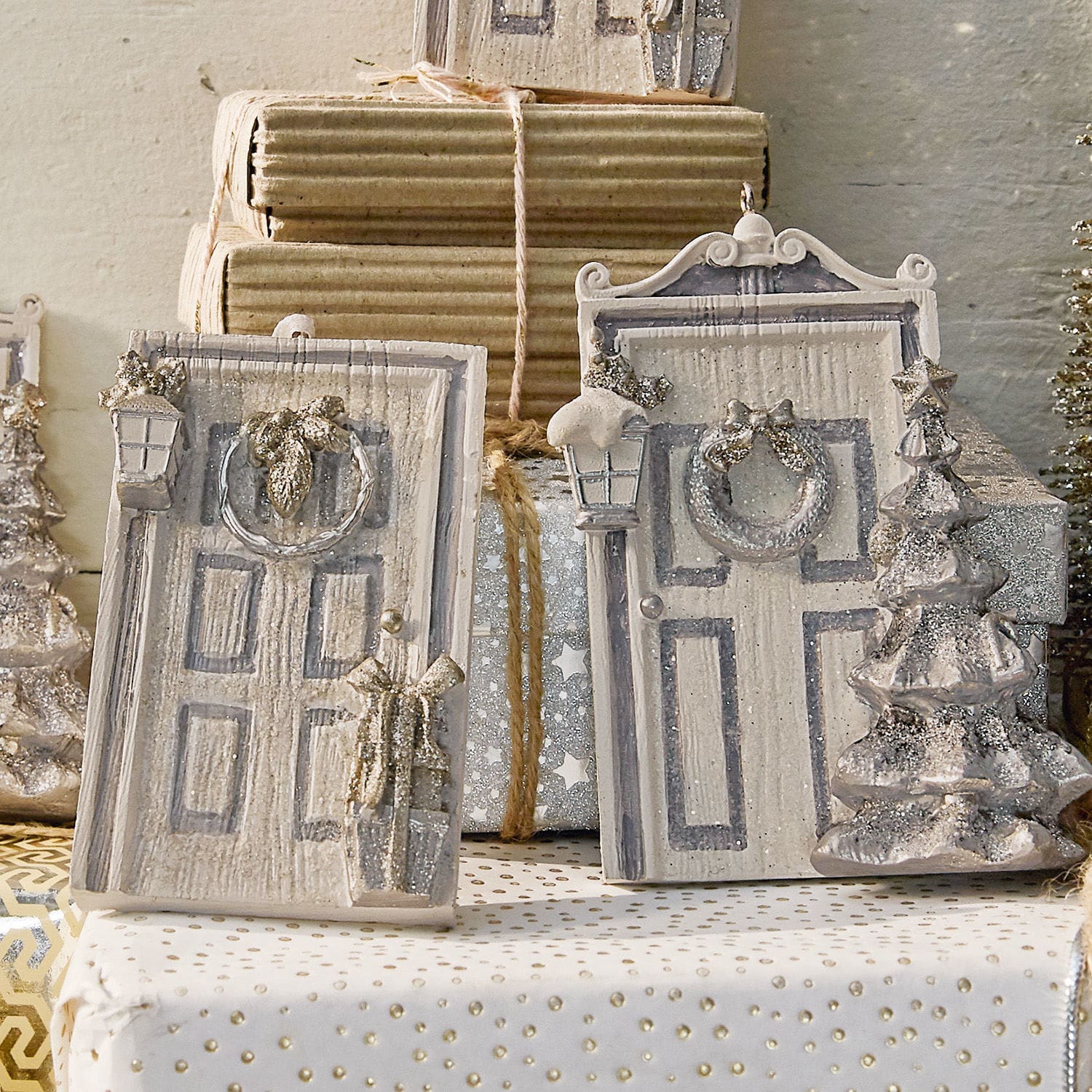 Set di 4 decorazioni da appendere Eystur