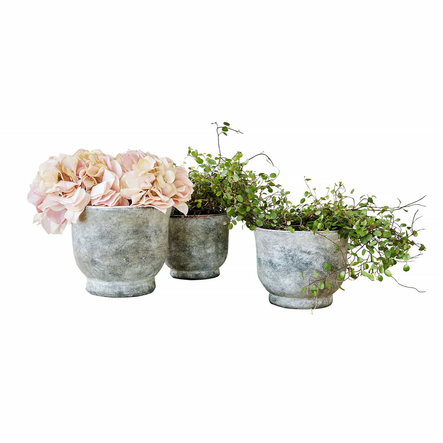 Set di 3 portavasi Ravetta