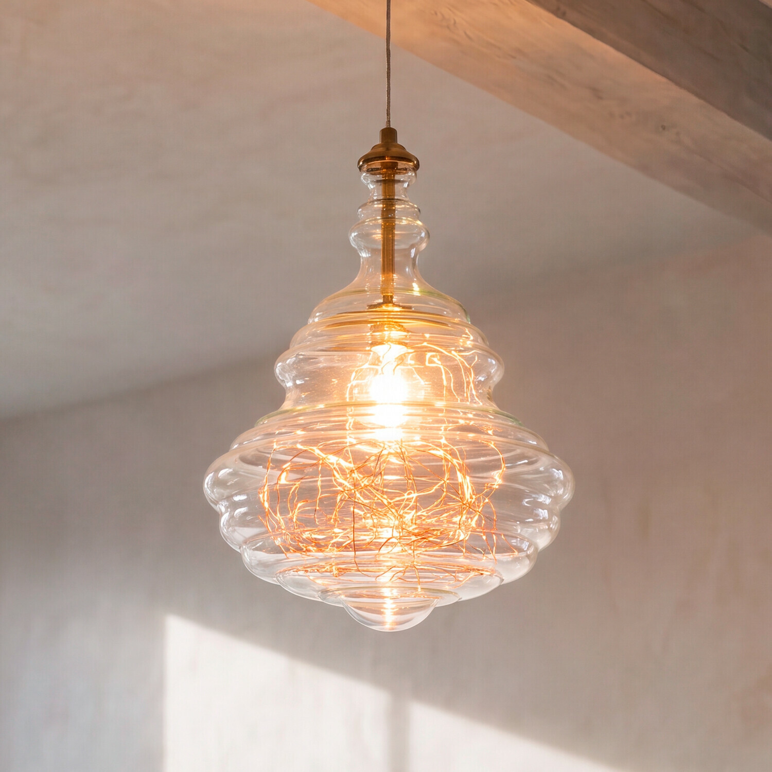 Lampada a sospensione Rivélisse