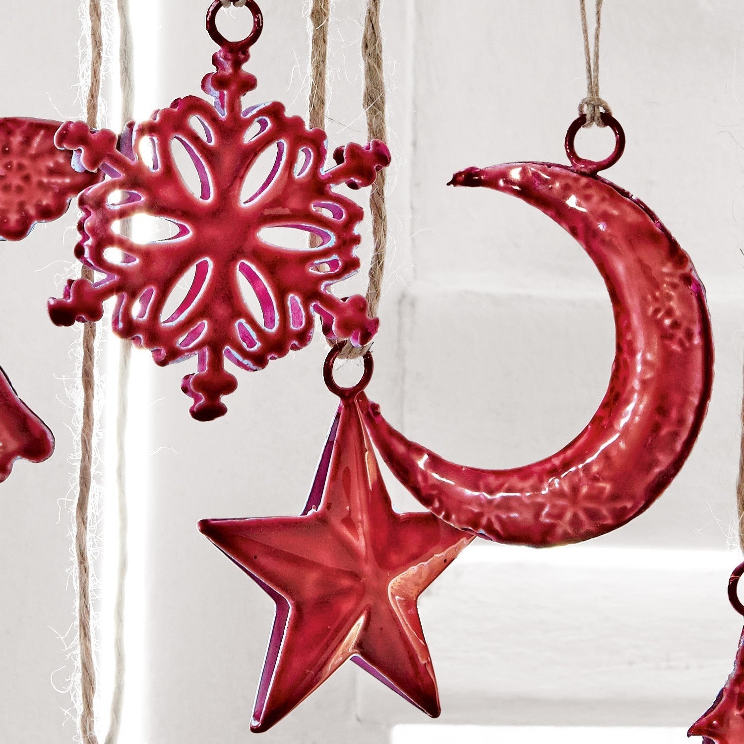 Set di 8 decorazioni natalizie Rudy & Co.