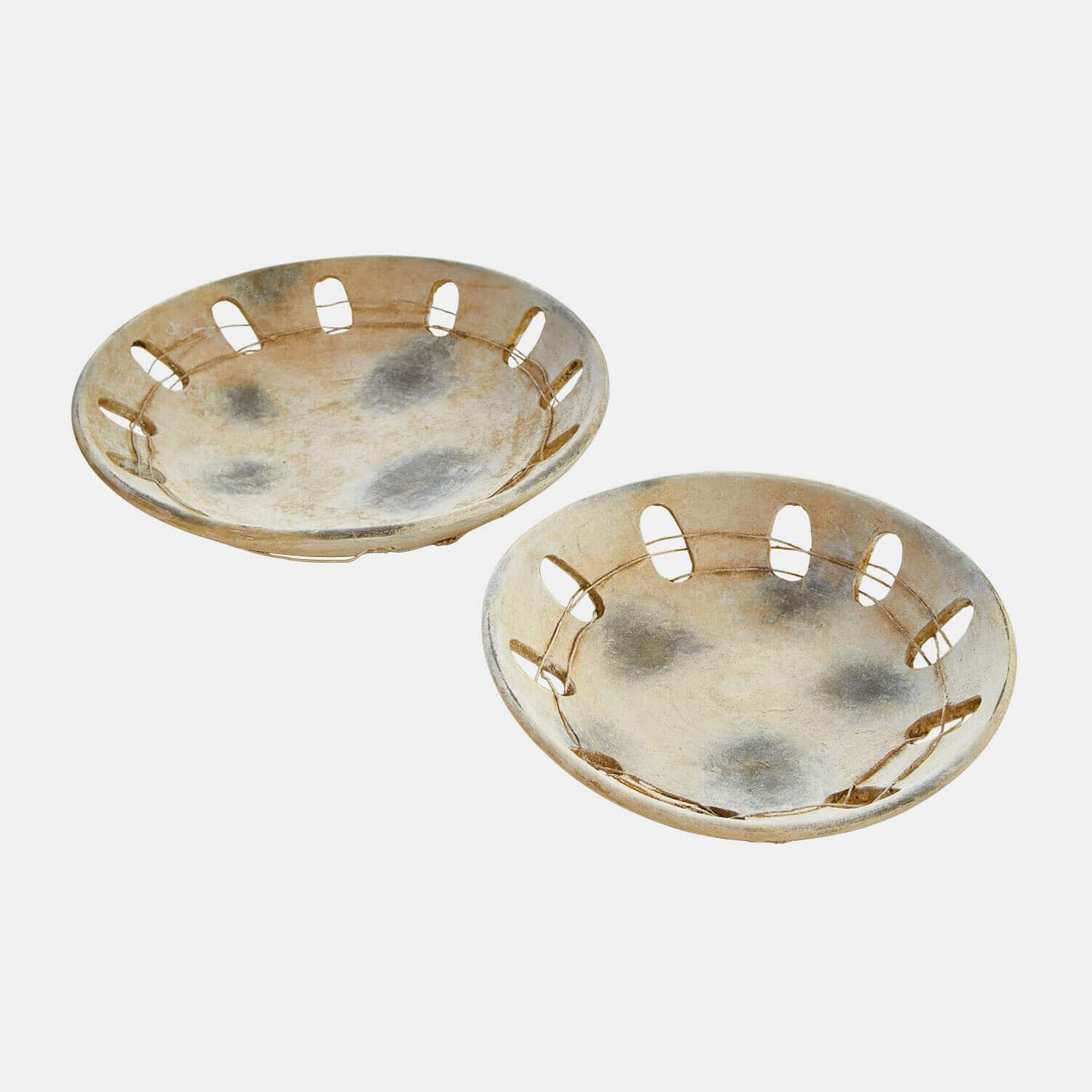 Coppia di ciotole decorative Delunas