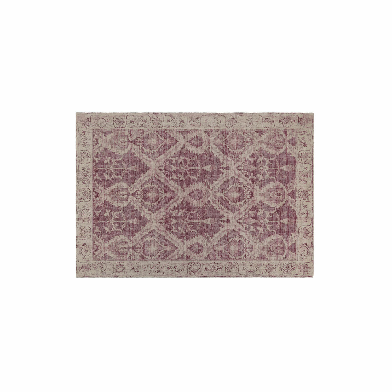 Tappeto Mirellis Tappeto orientale rosa e beige, materiale morbido, decorazione elegante per interni
