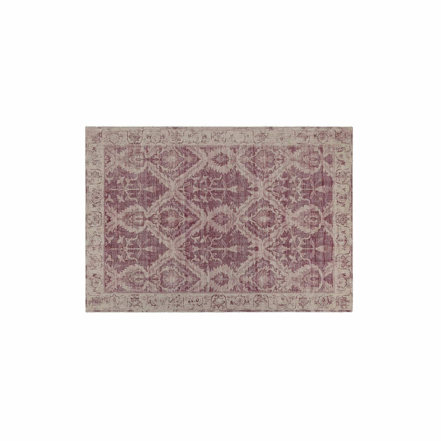 Tappeto Mirellis Tappeto orientale rosa e beige, materiale morbido, decorazione elegante per interni