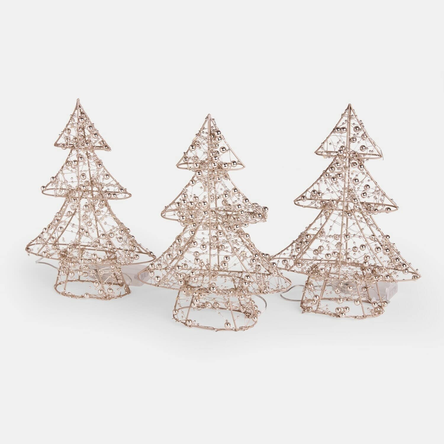 Set di 3 alberi a LED Célindour