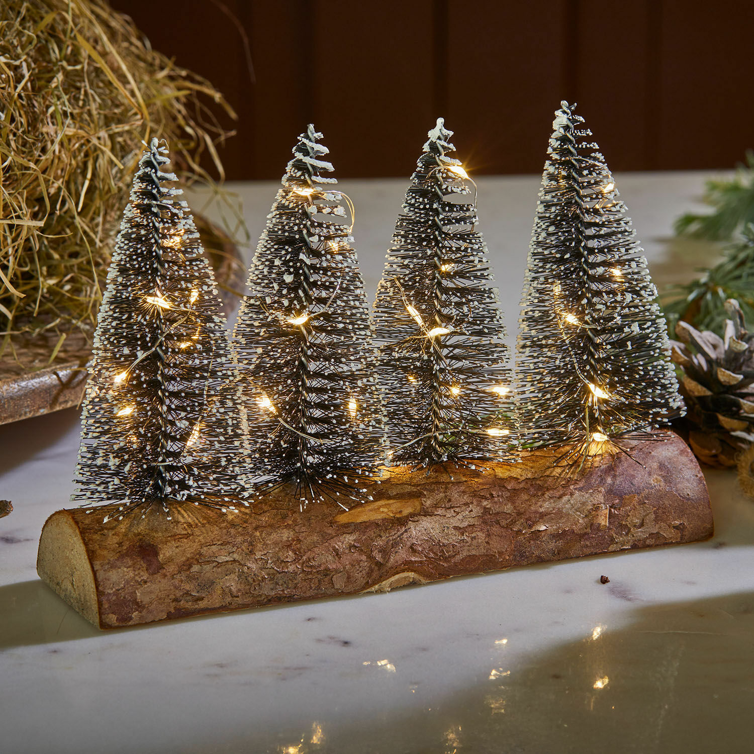Alberelli decorativi a LED Grimstad