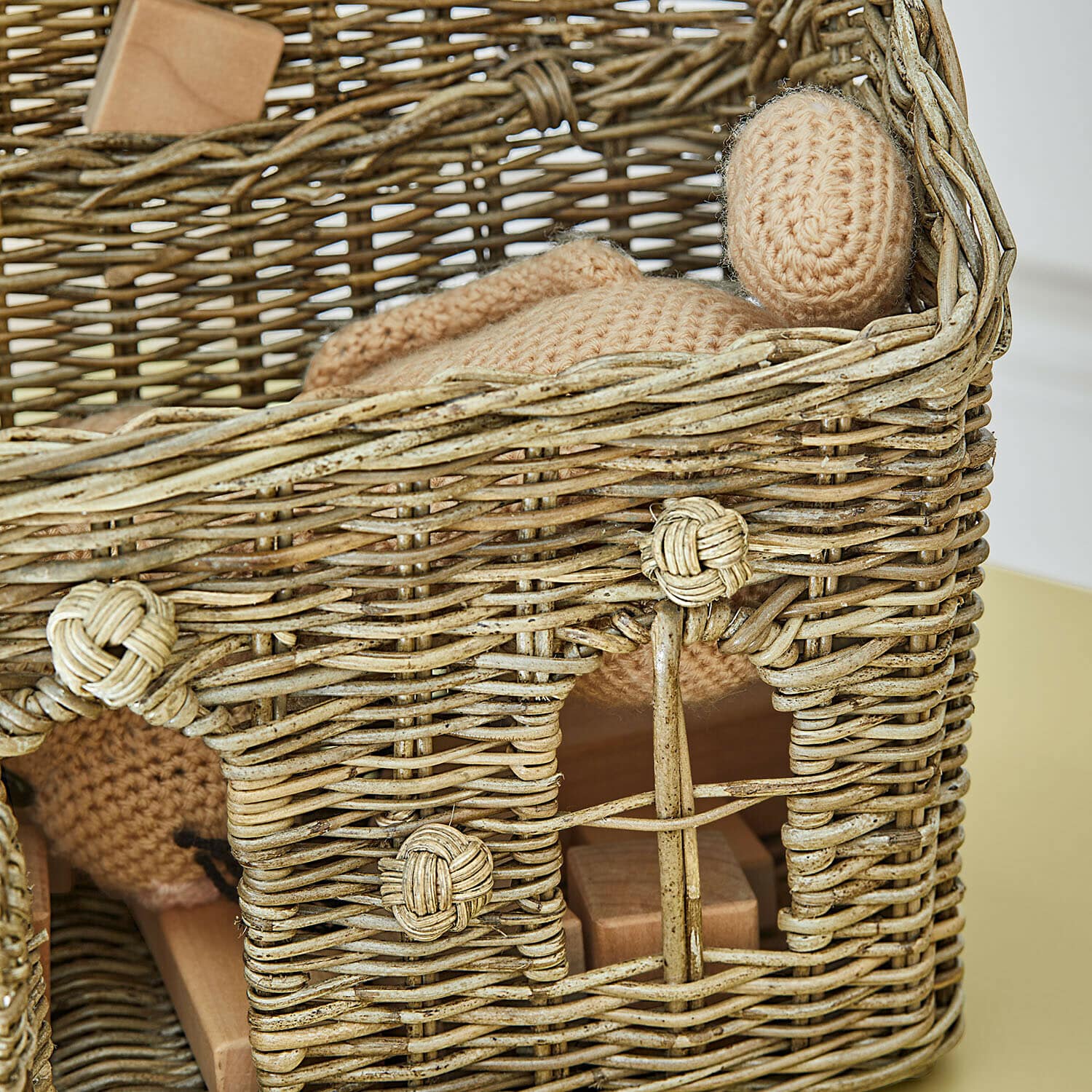 Casetta in rattan Fintello