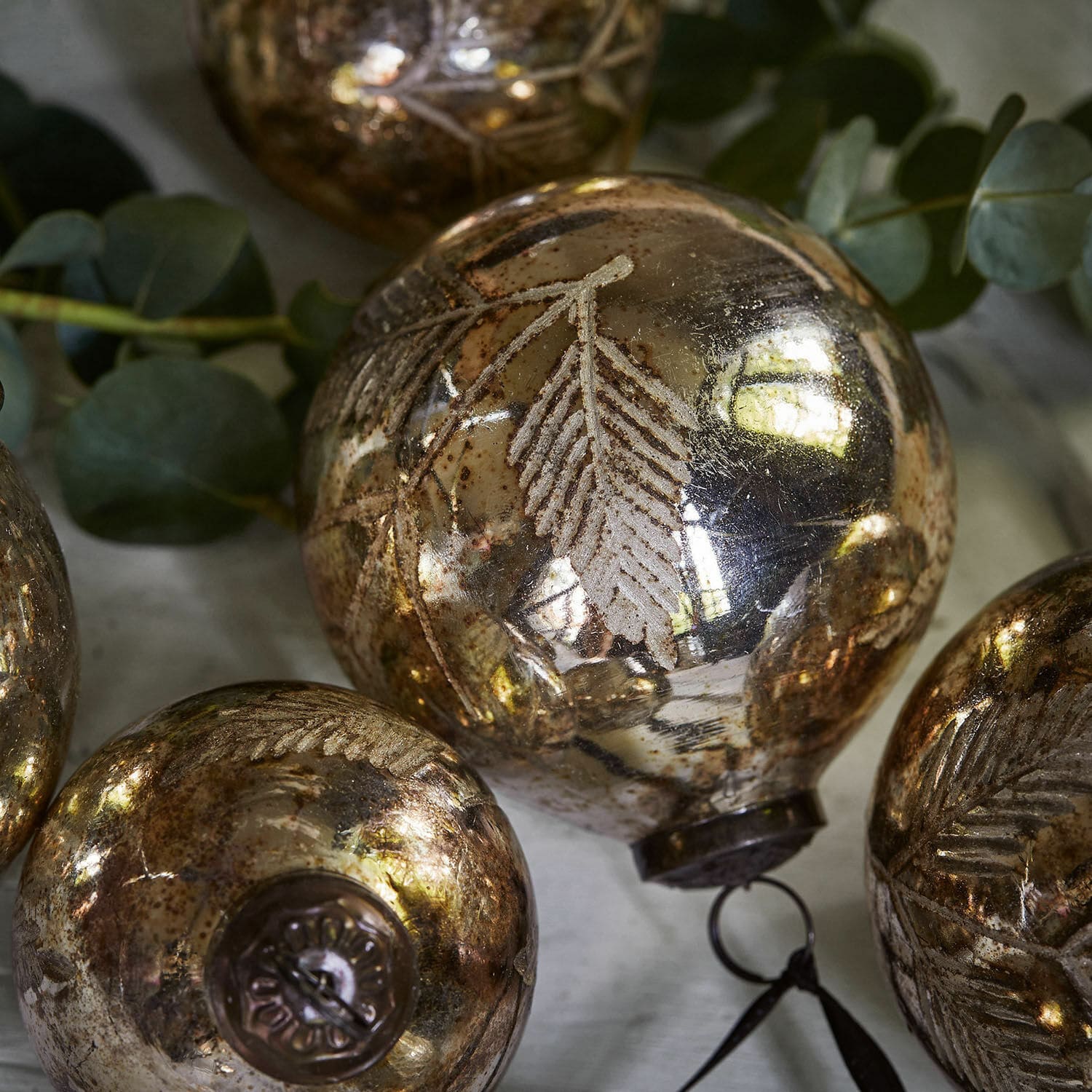 Set di 6 decorazioni natalizie Tristan