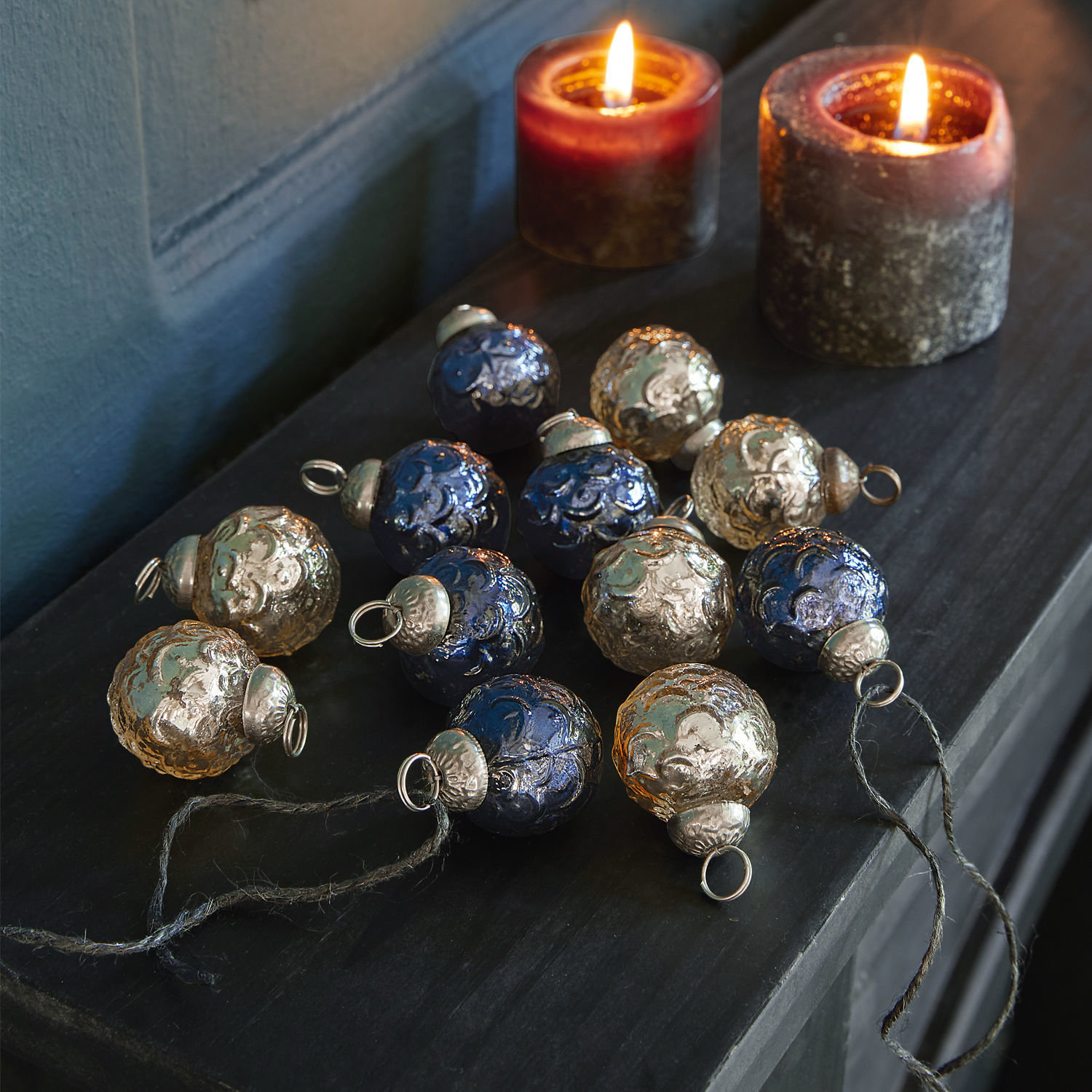 Set di 12 addobbi natalizi Werendela