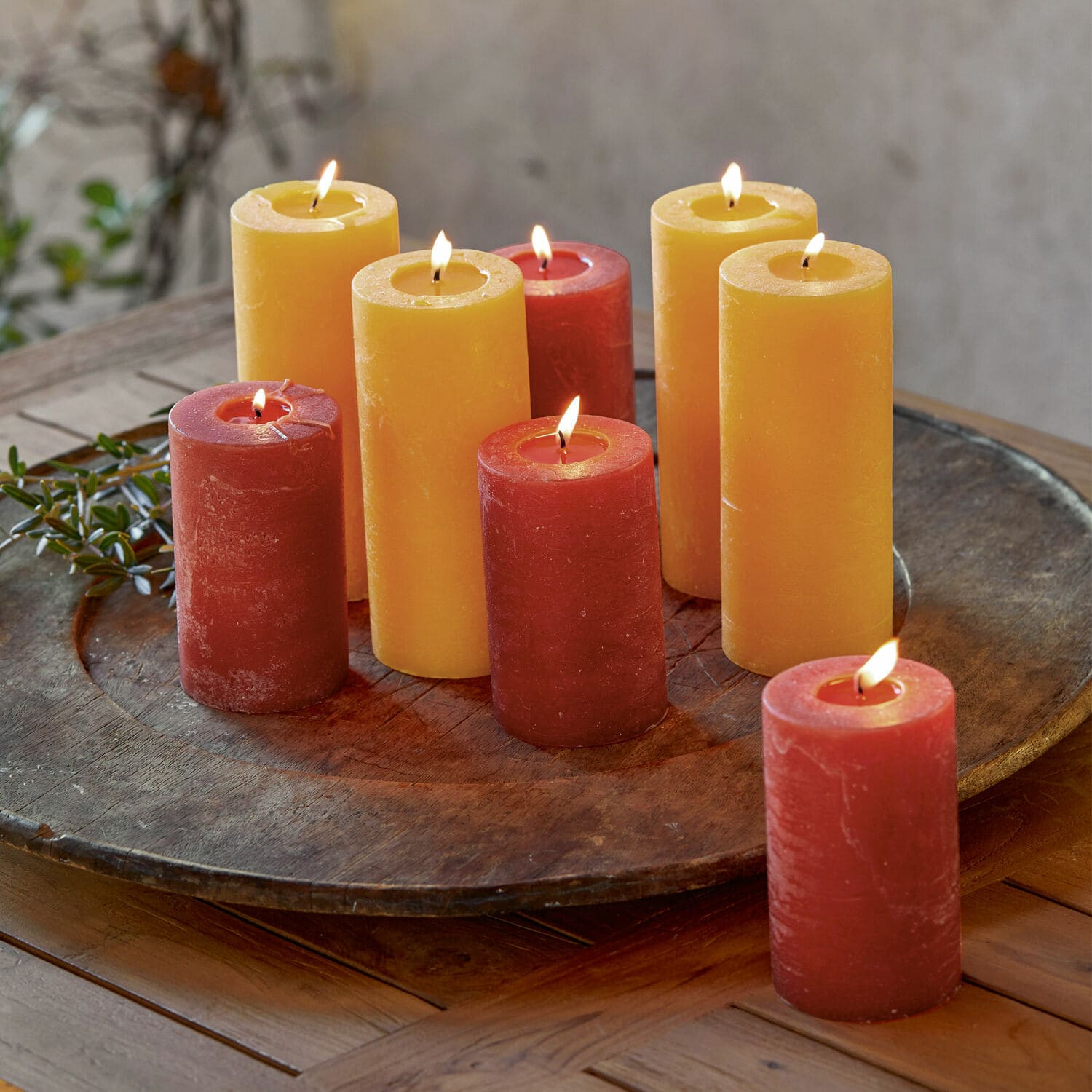 Set di 4 candele Berekua