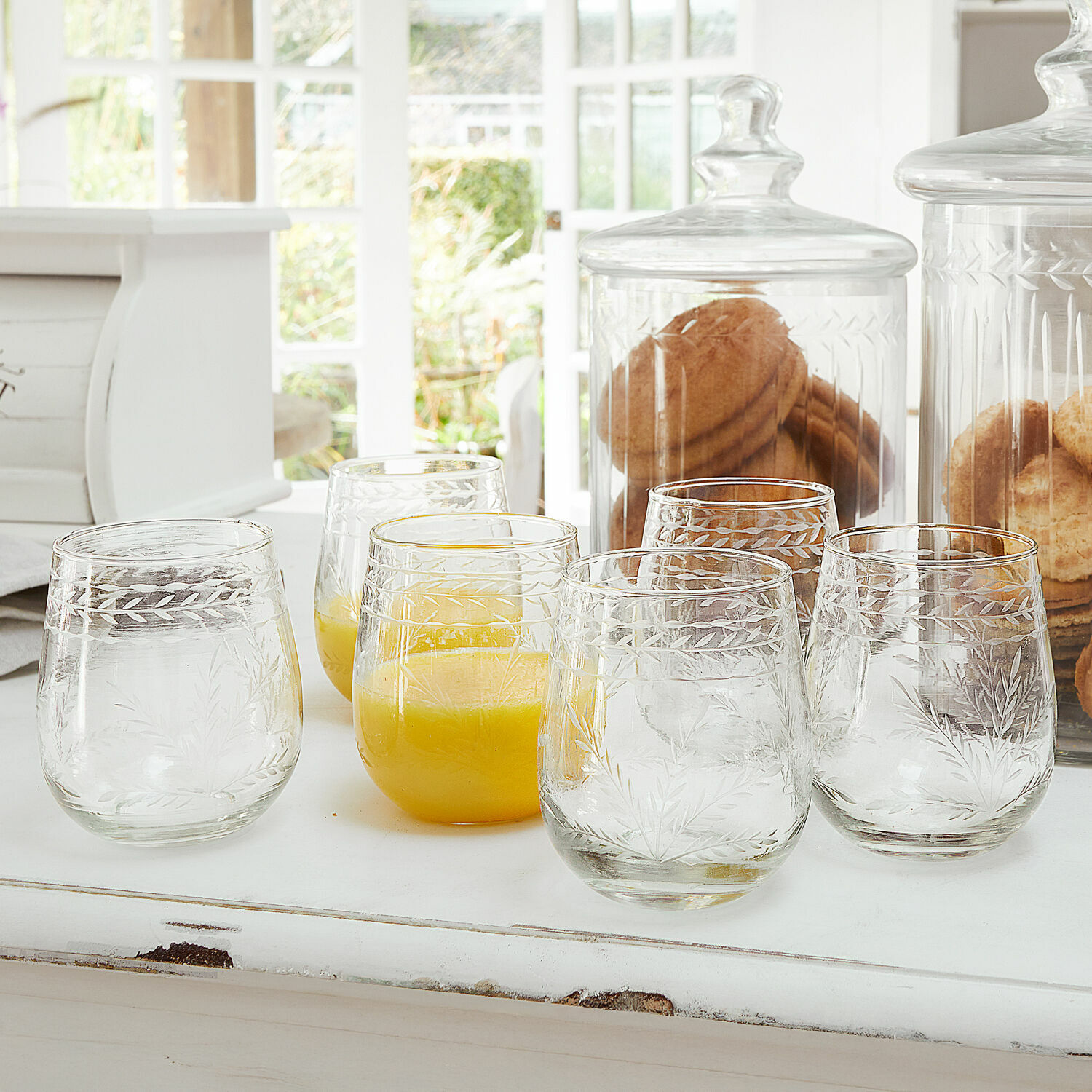 Set di 6 bicchieri Rivelor