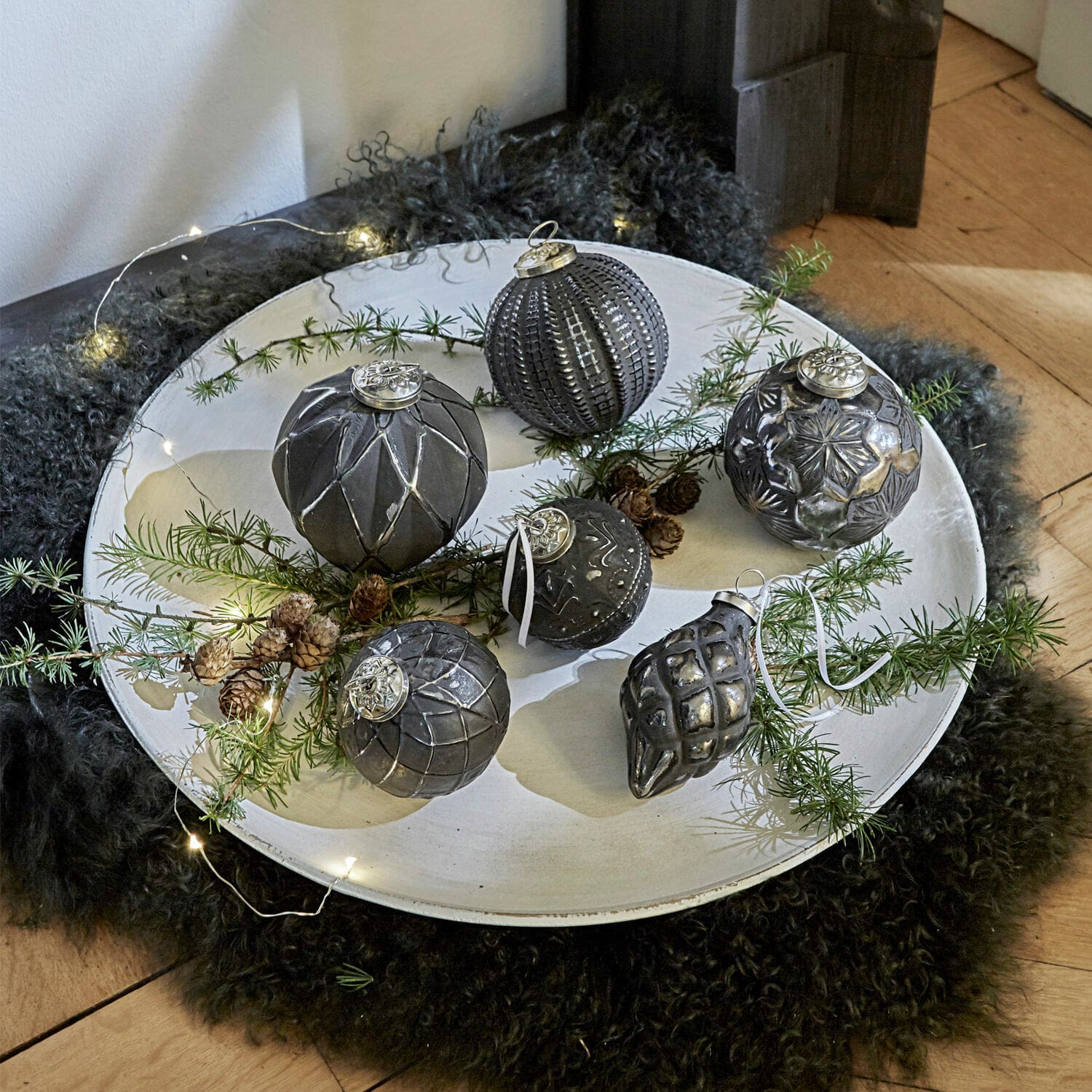 Set di 6 decorazioni natalizie Villeurs