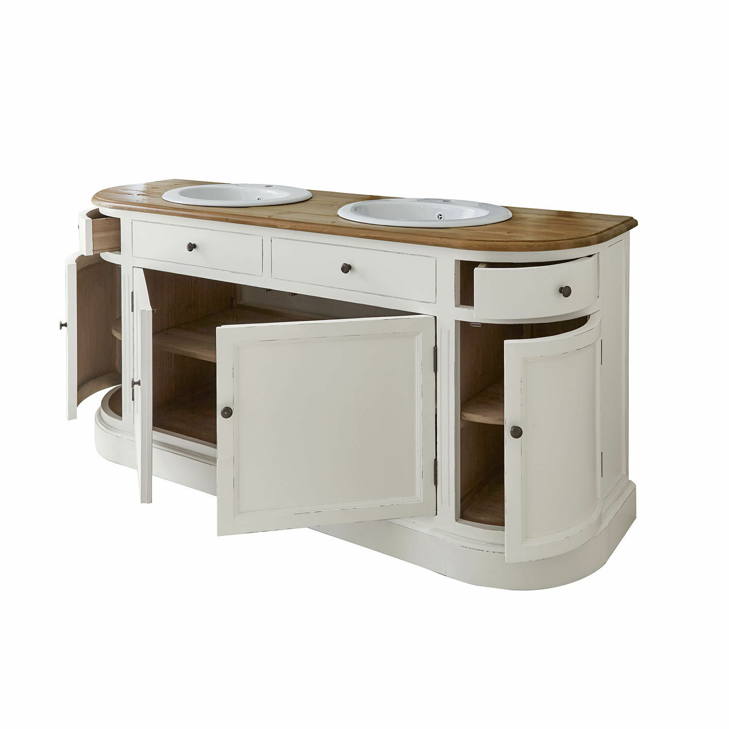 Mobile con doppio lavabo Louisiana
