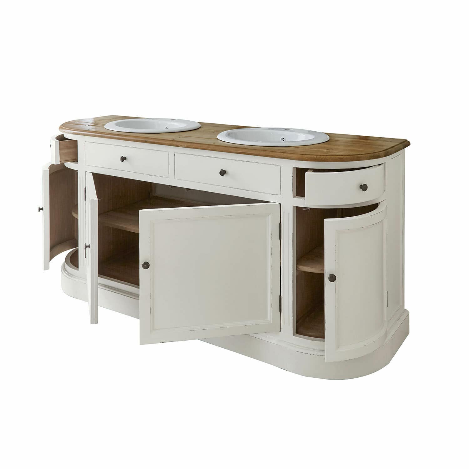 Mobile con doppio lavabo Louisiana
