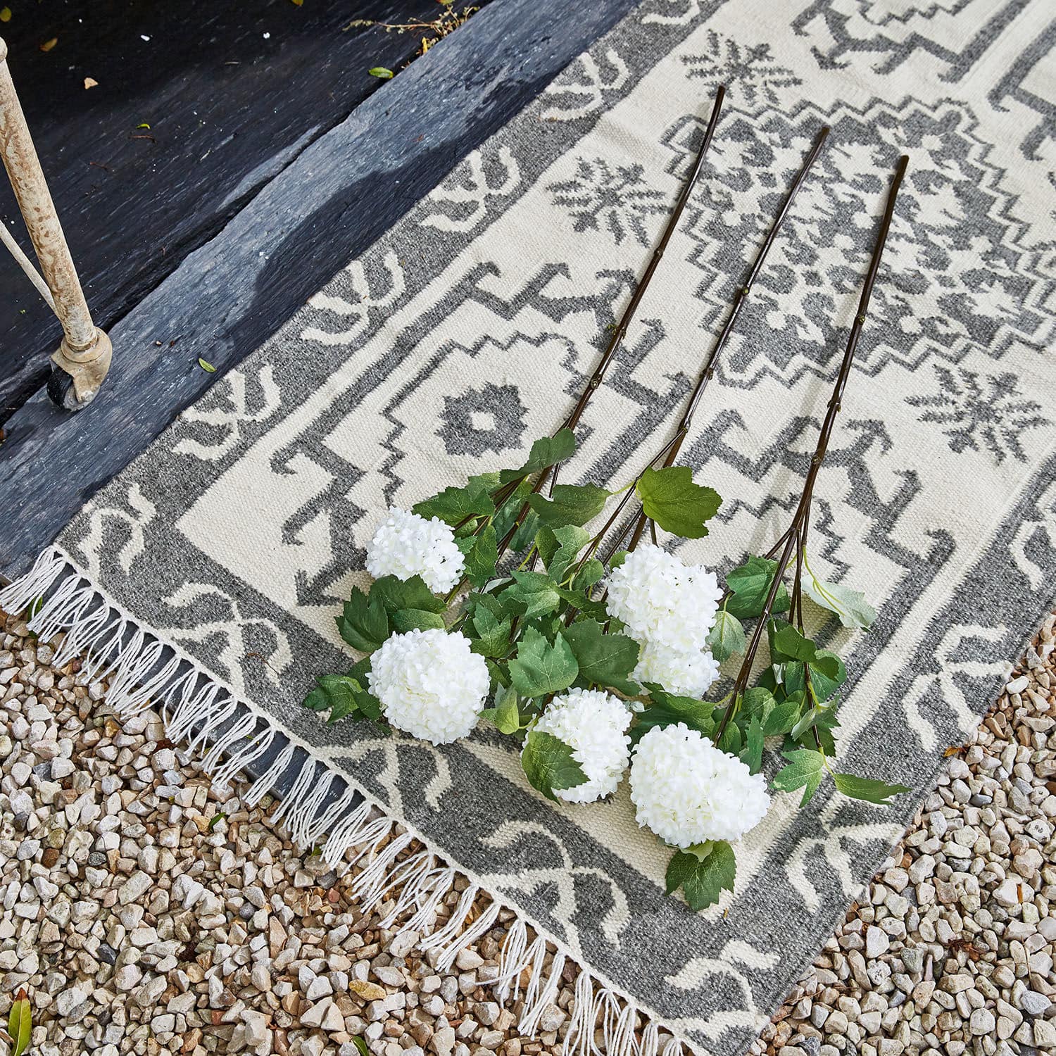 Set di 3 fiori decorativi Minqa