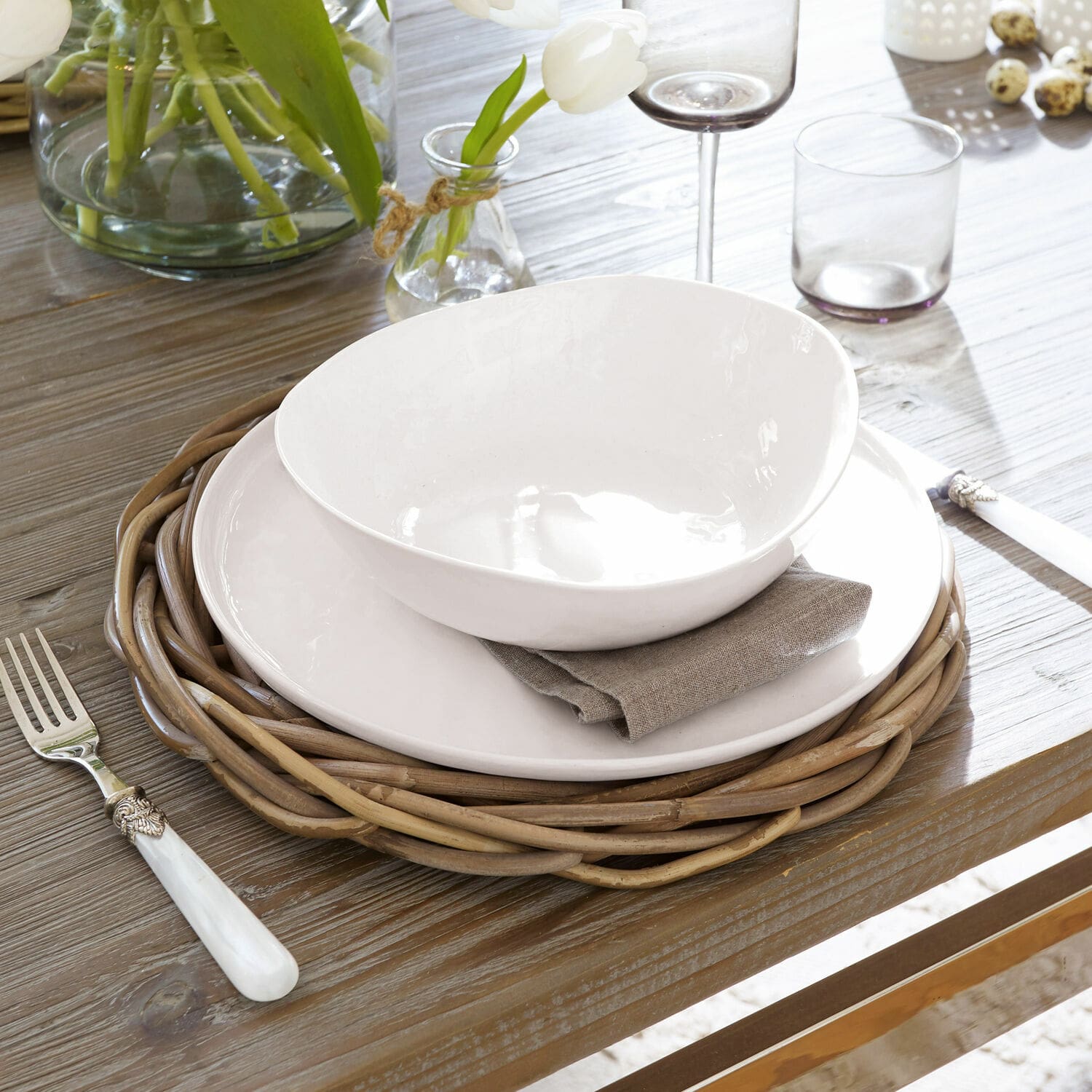 Coppia di sottopiatti Bland