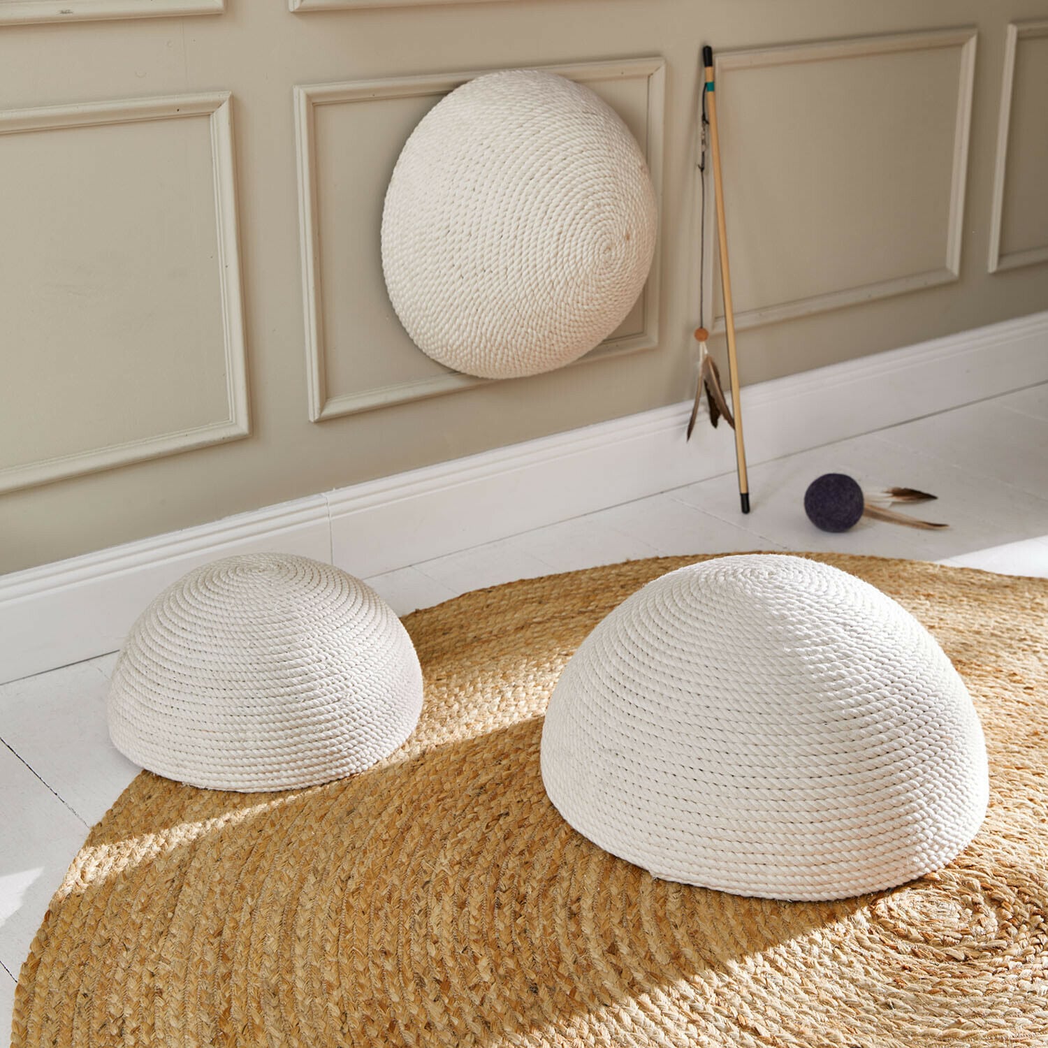 Set di 3 decorazioni tiragraffi Hallira