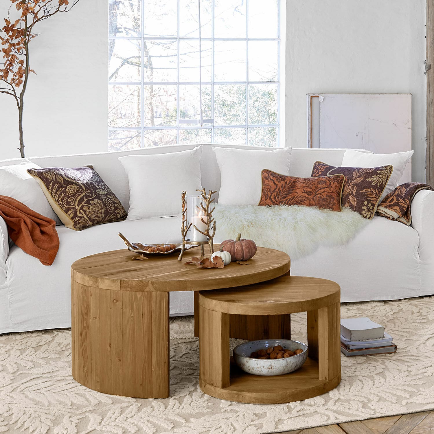 Set di 3 copricuscini Carivelle