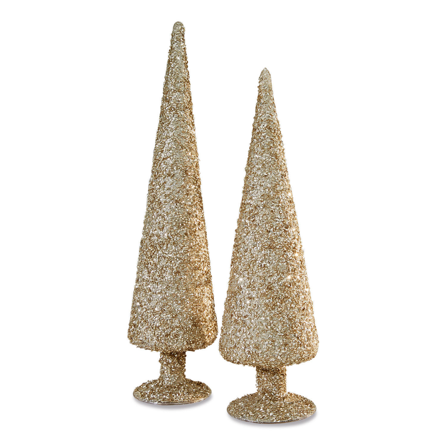 Coppia di alberelli decorativi Lawil
