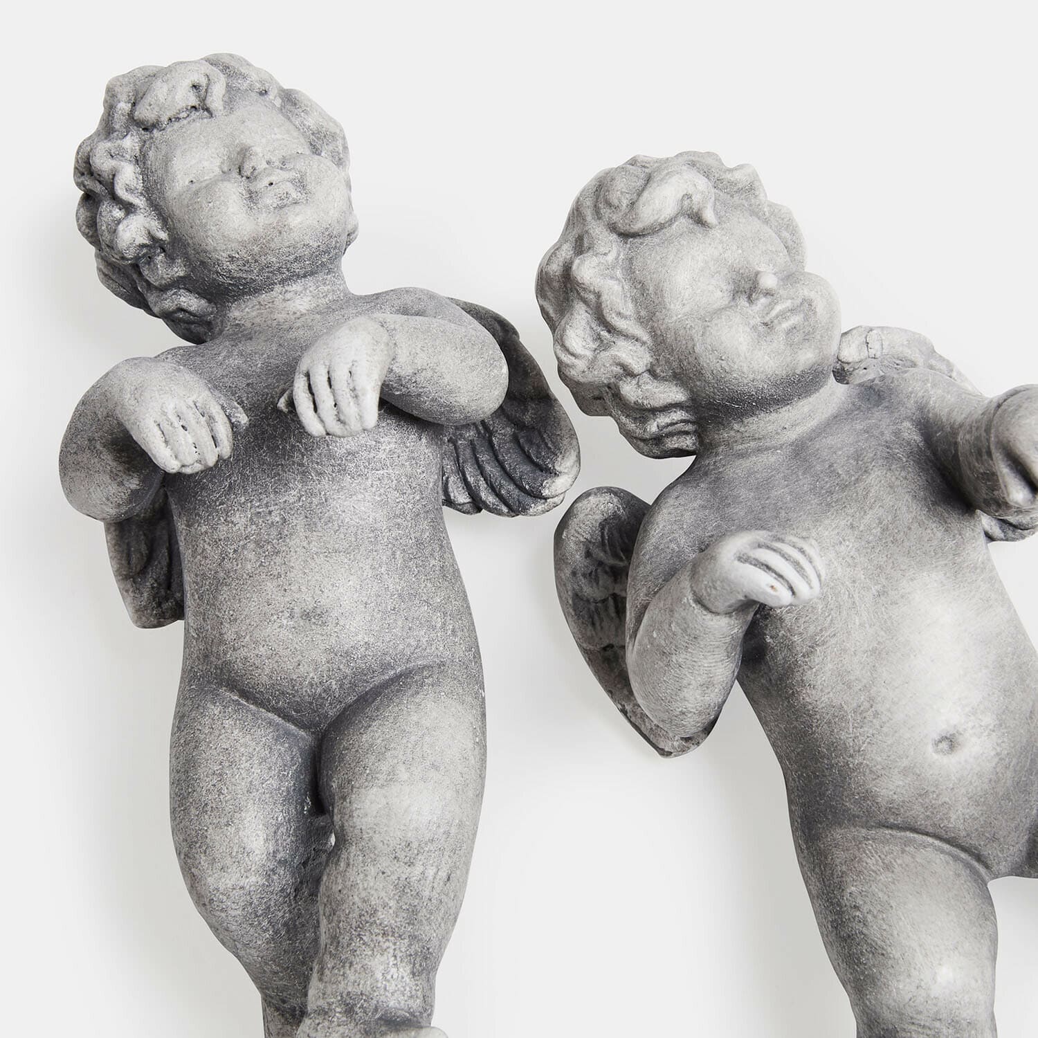 Coppia di angioletti decorativi Célestineau