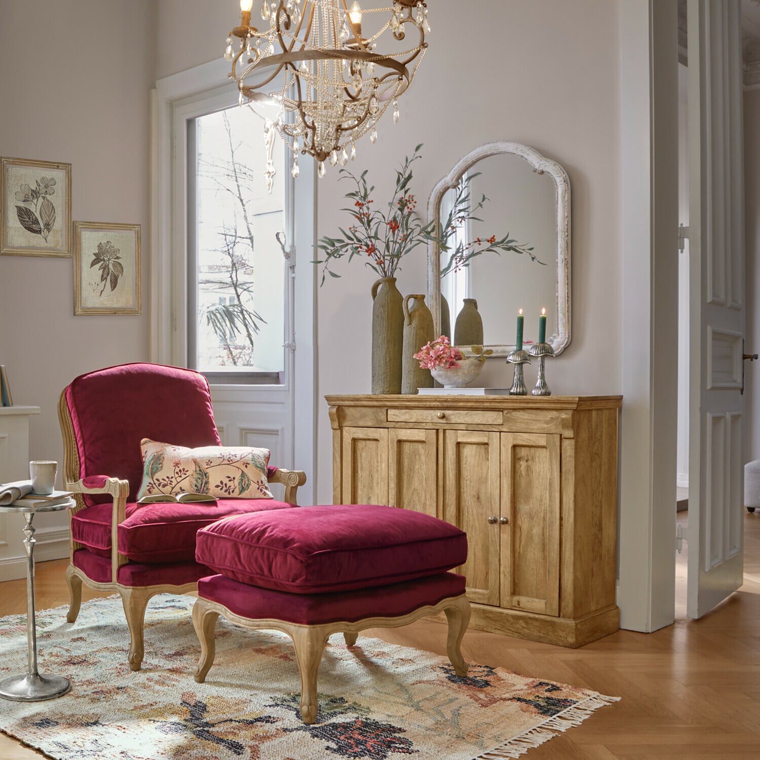 Coppia di candelieri Mavinas