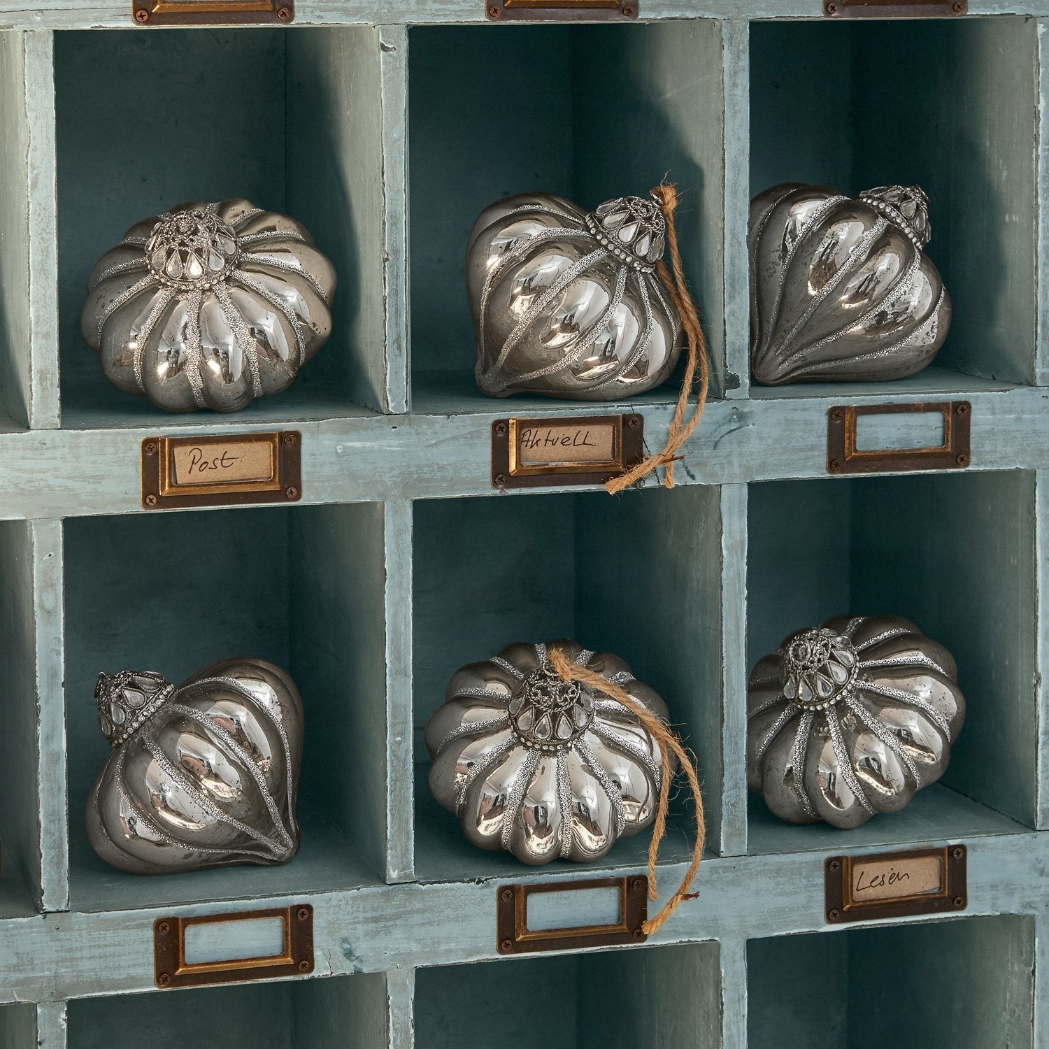 Set di 6 decorazioni natalizie Mourens