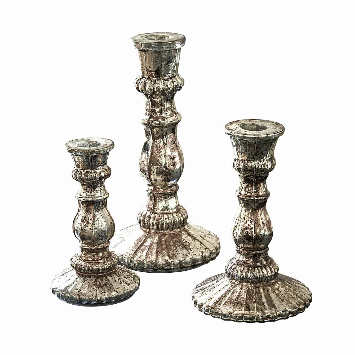 Set di 3 candelieri Favalina