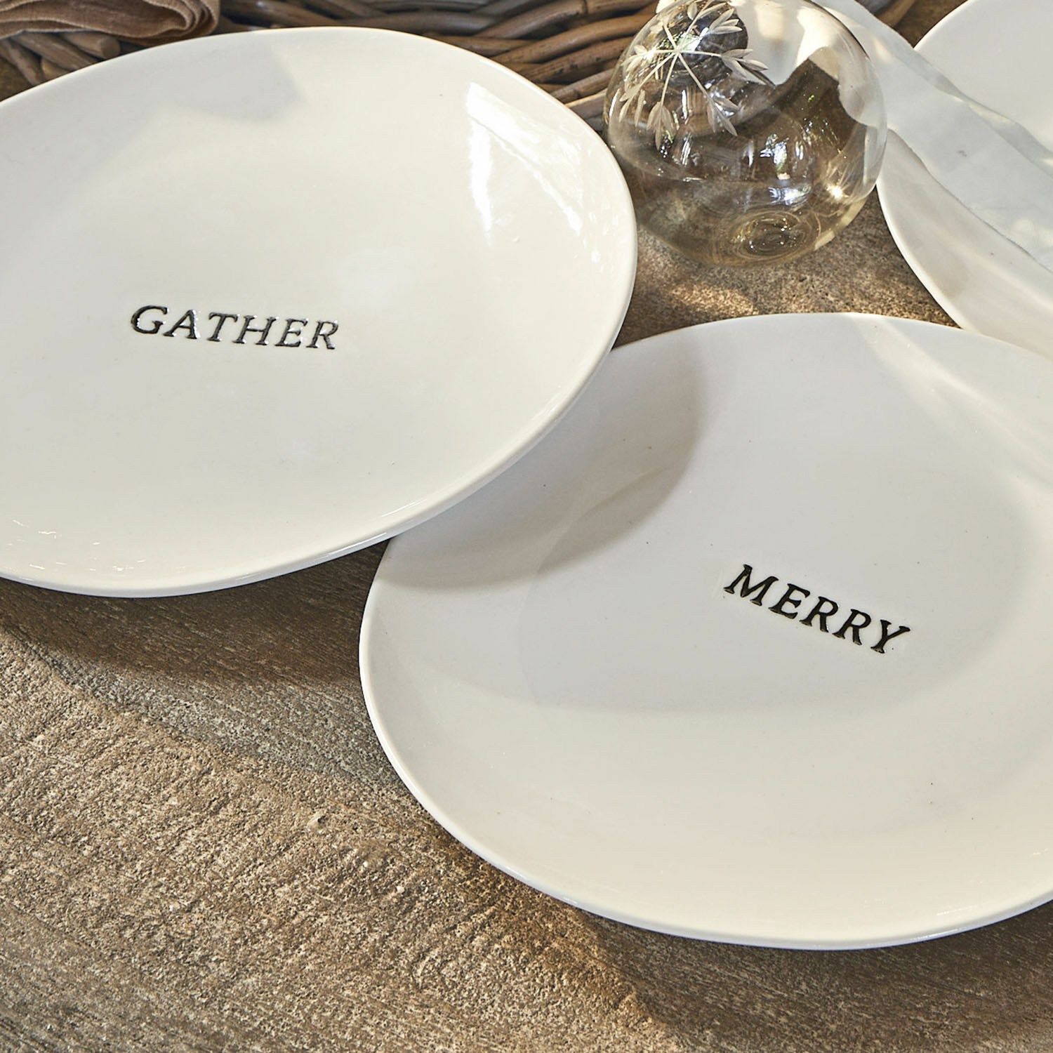 Set di 4 piatti Wishes