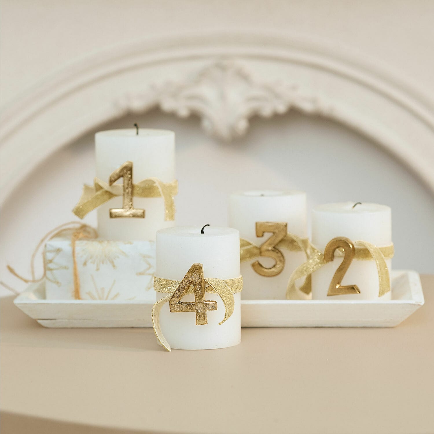 Set di 4 spillette decorative Marfino