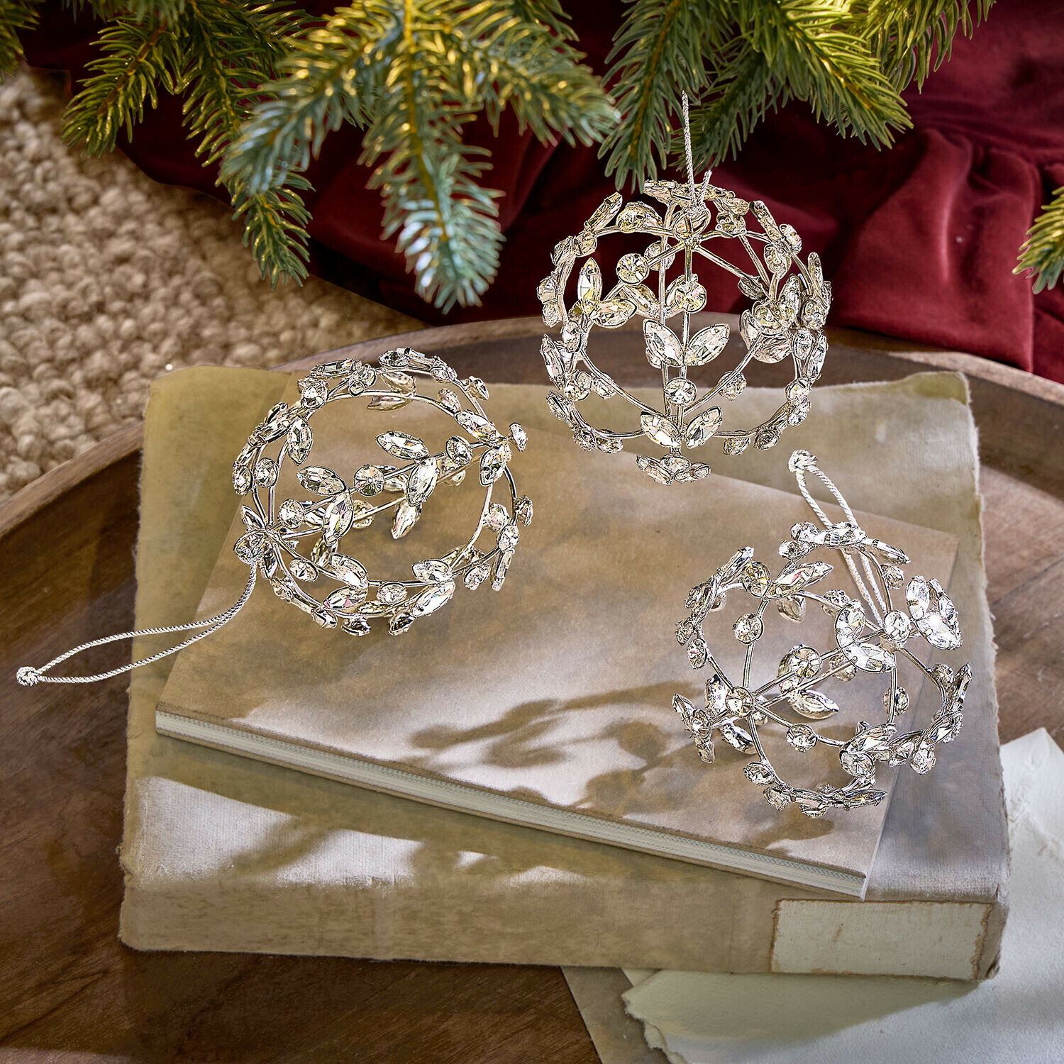 Set di 3 decorazioni natalizie Sylvaris