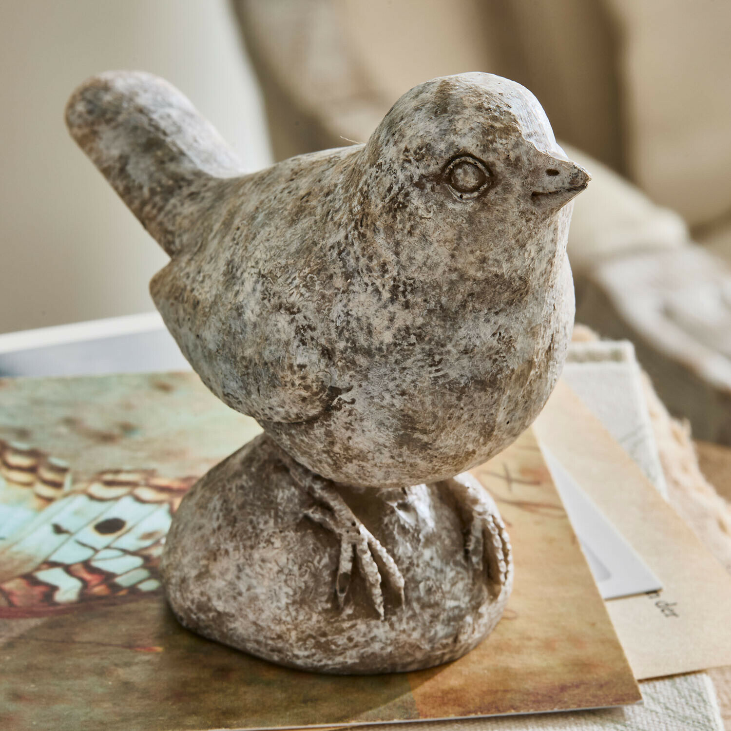 Coppia di uccellini decorativi Corviano