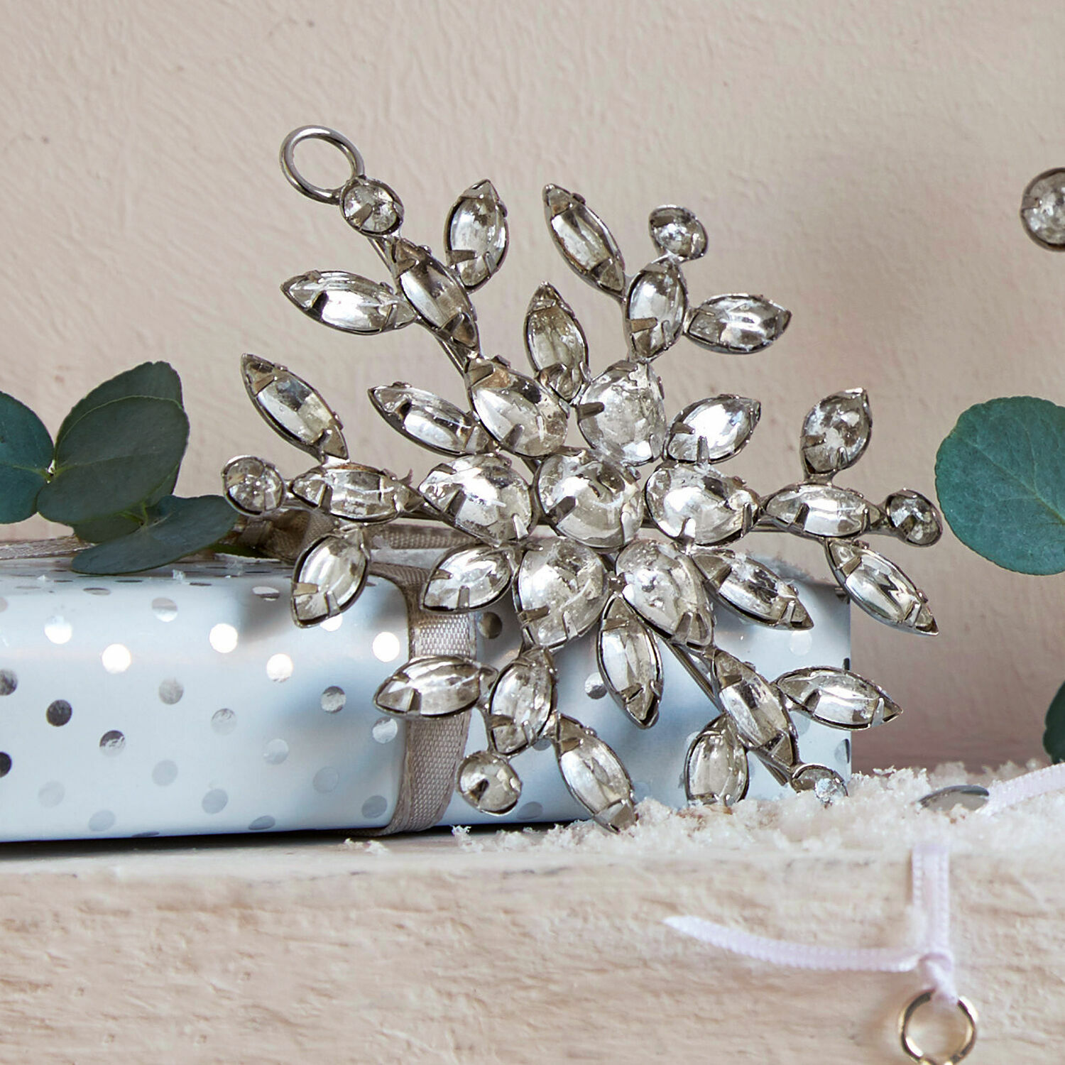 Set di 4 decorazioni da appendere Gnistras