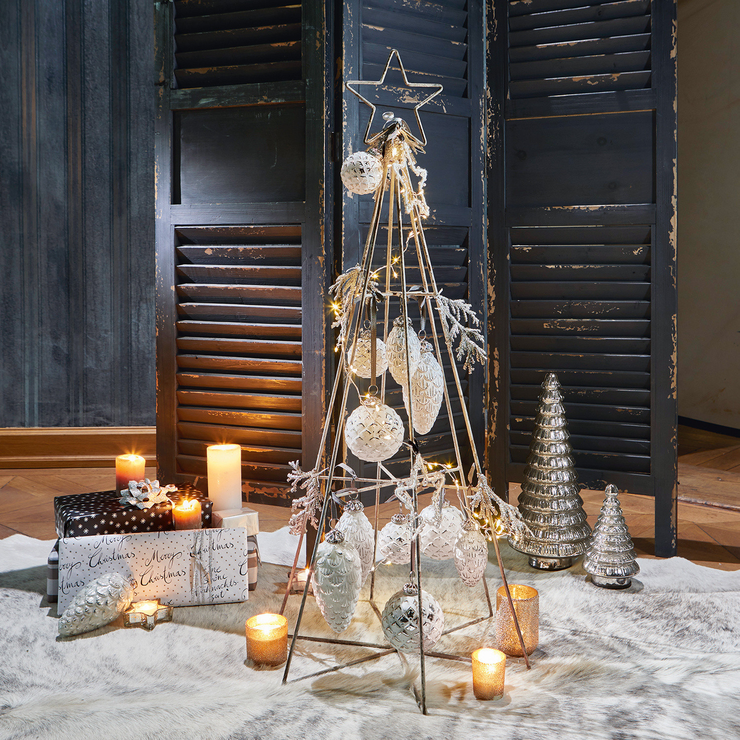 Set di 6 decorazioni natalizie Éva