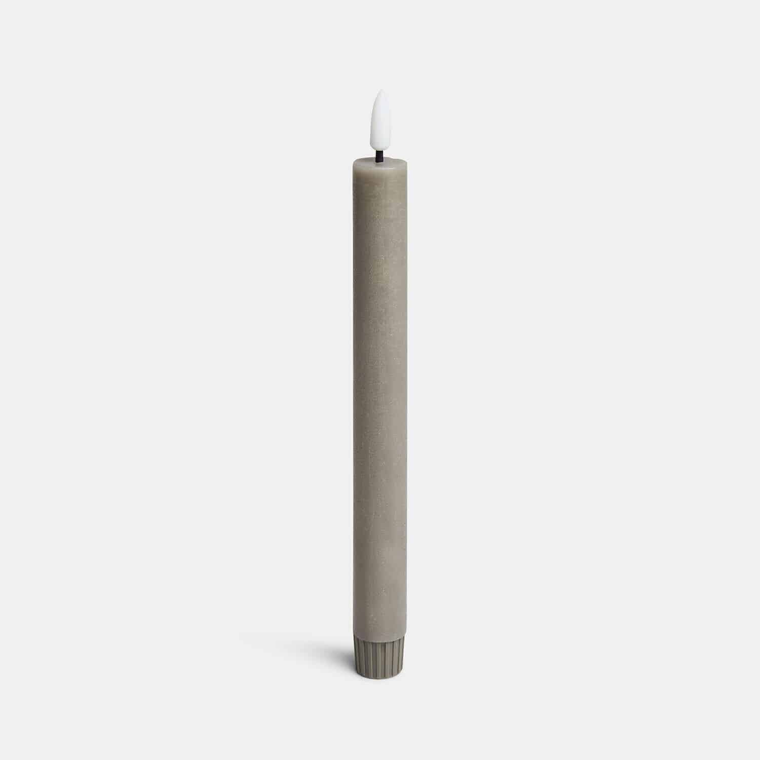 Set di 4 candele lunghe a LED Eldsora