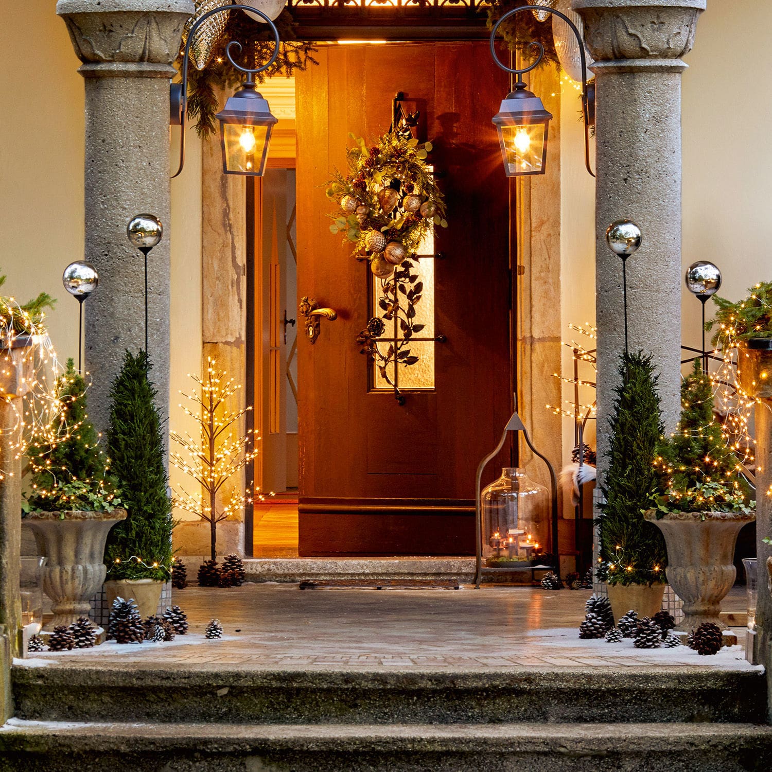 Coppia di bacchette decorative Cainan