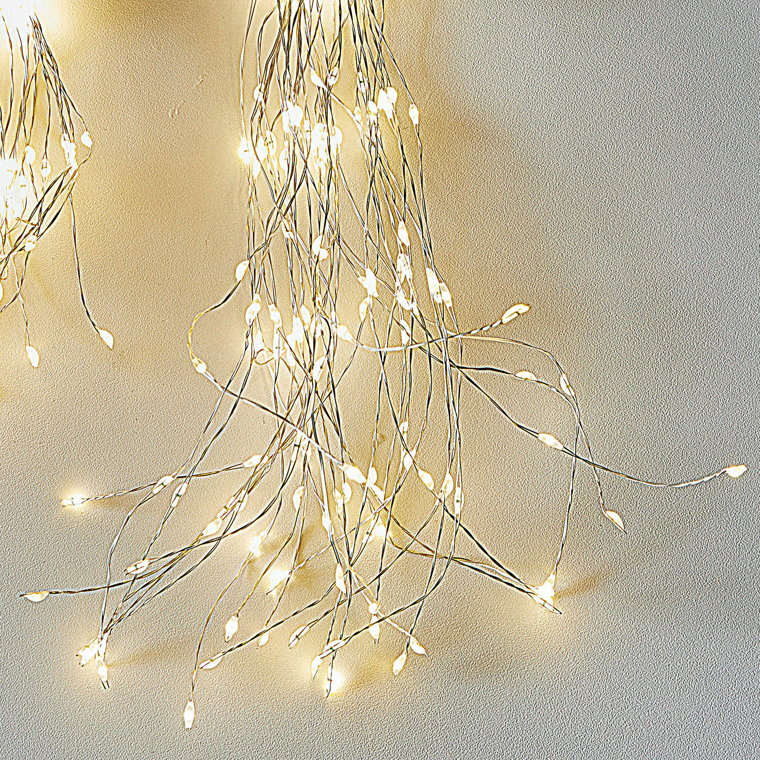 Coppia di catene luminose Carbini