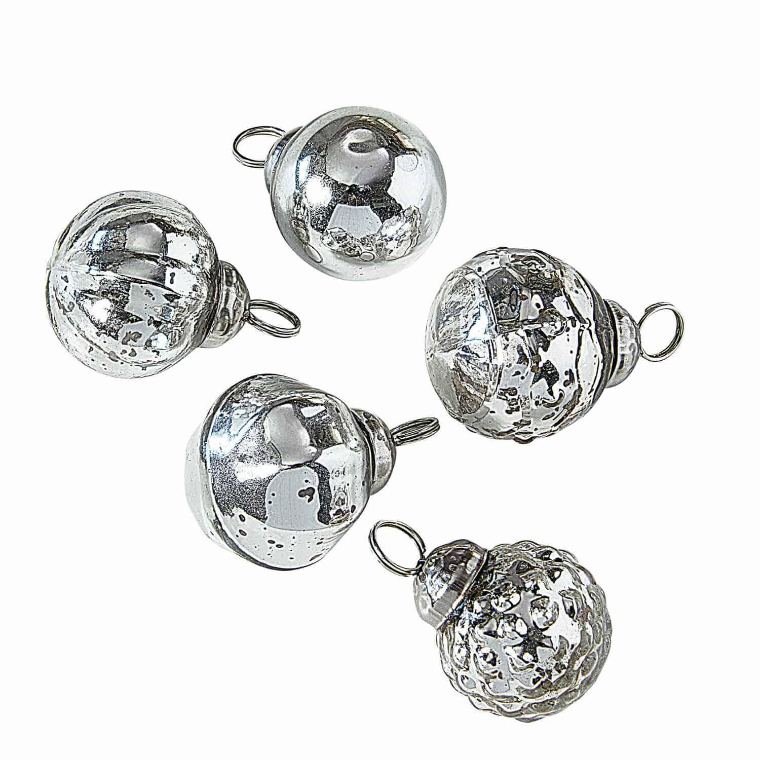 Set di 5 decorazioni natalizie Venise