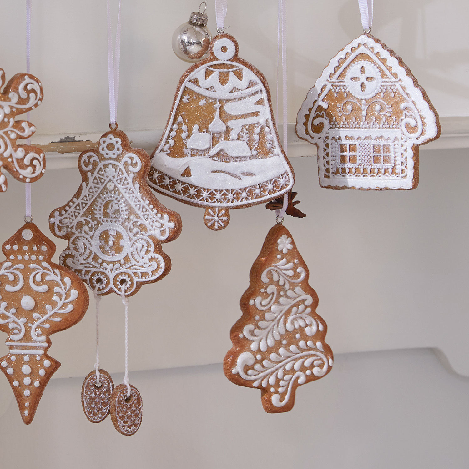 Set di 6 decorazioni da appendere Anyama