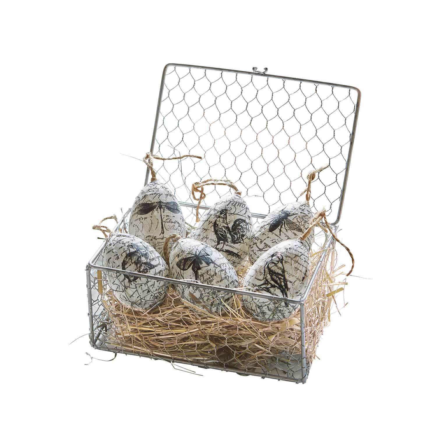 Set di 6 uova di Pasqua Beston