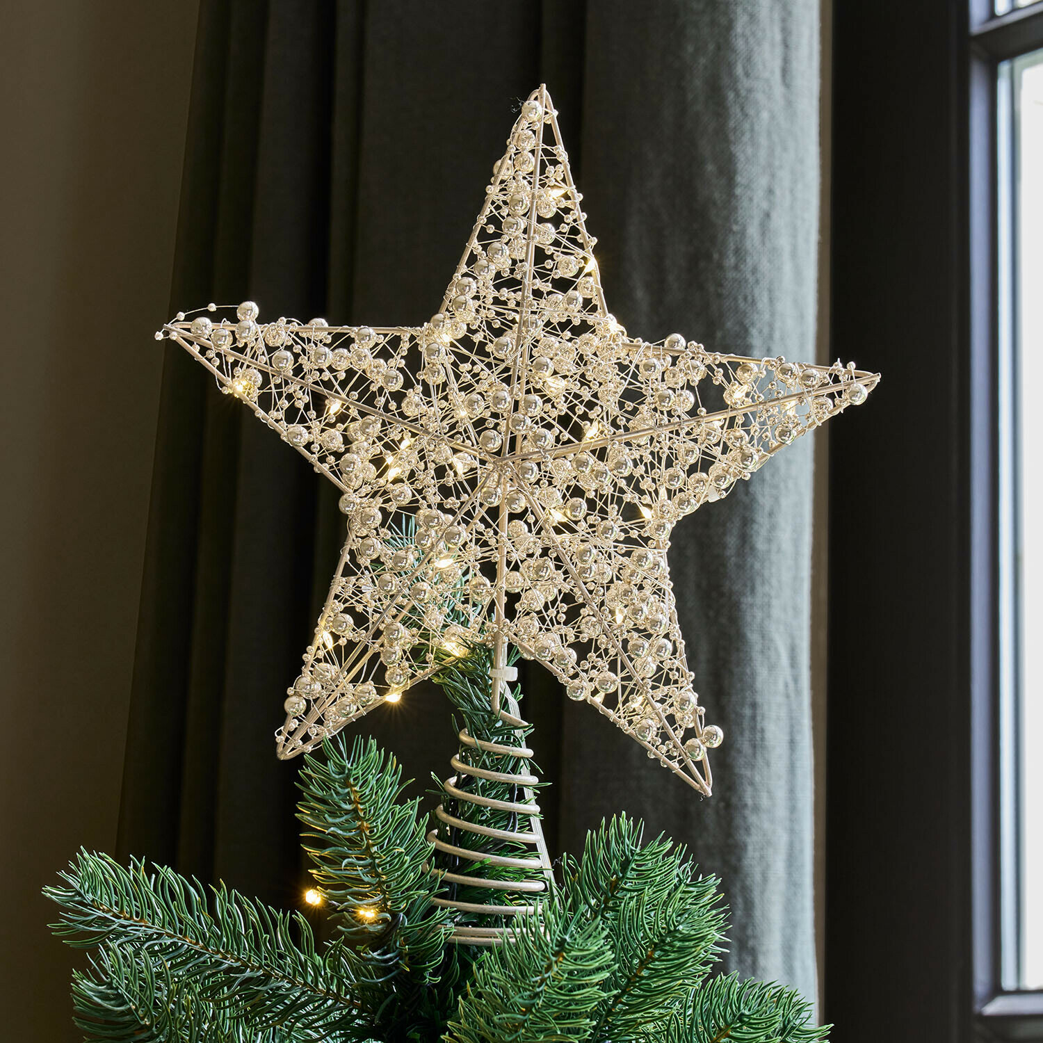Puntale per albero di Natale a LED Seraphele