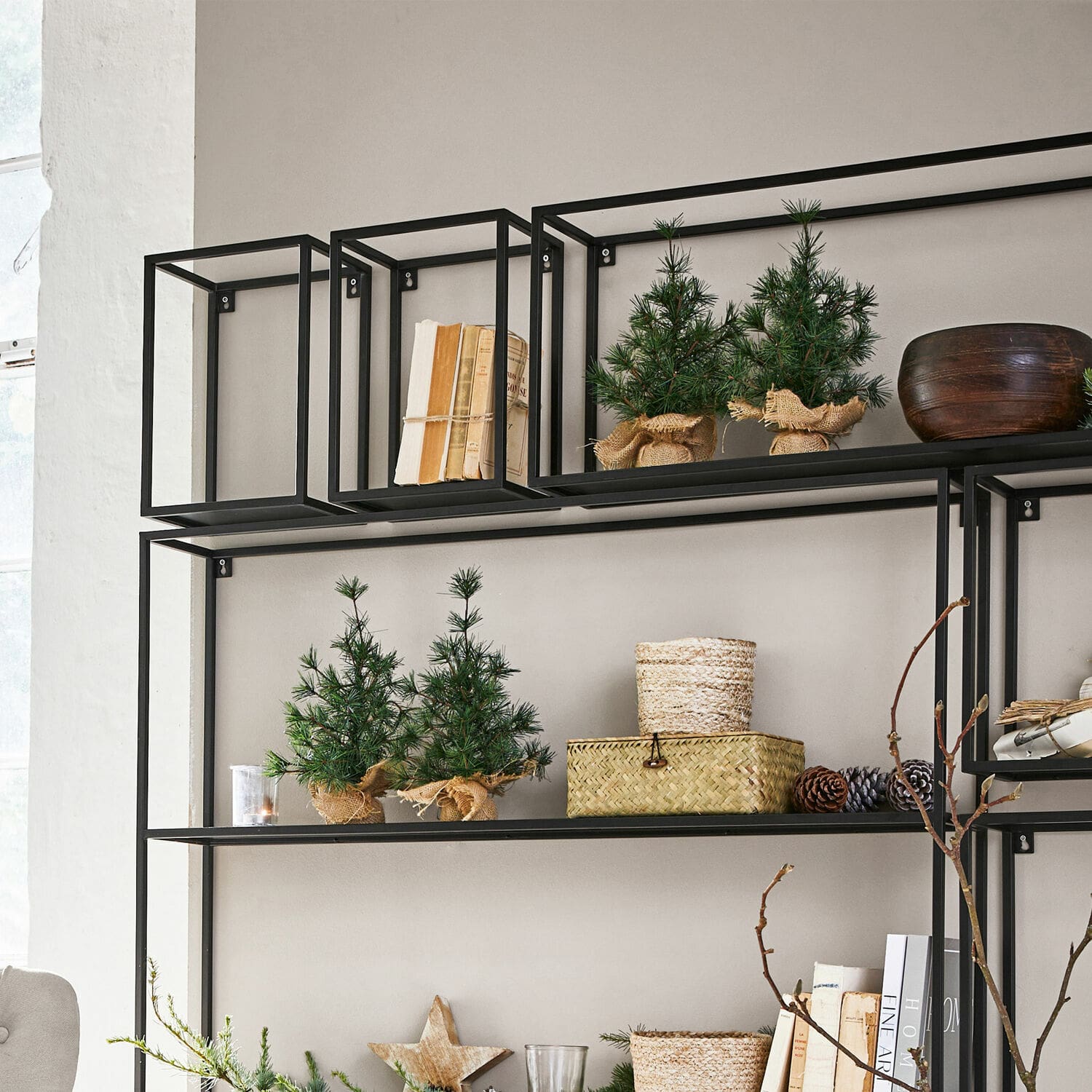 Set di 4 alberelli decorativi Millies